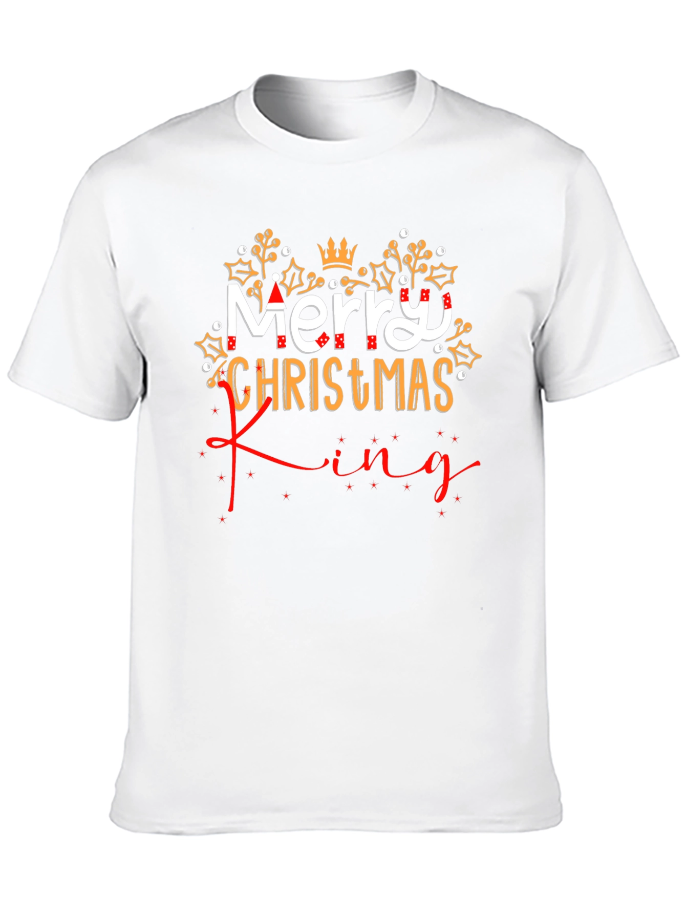 Merry Christmas King Graphic Tee
