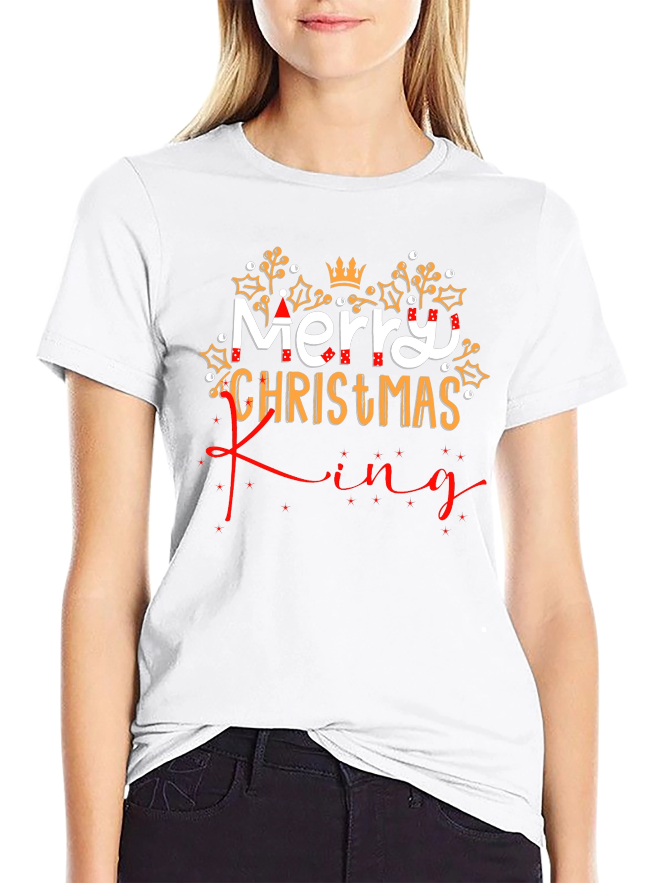 Merry Christmas King Graphic Tee