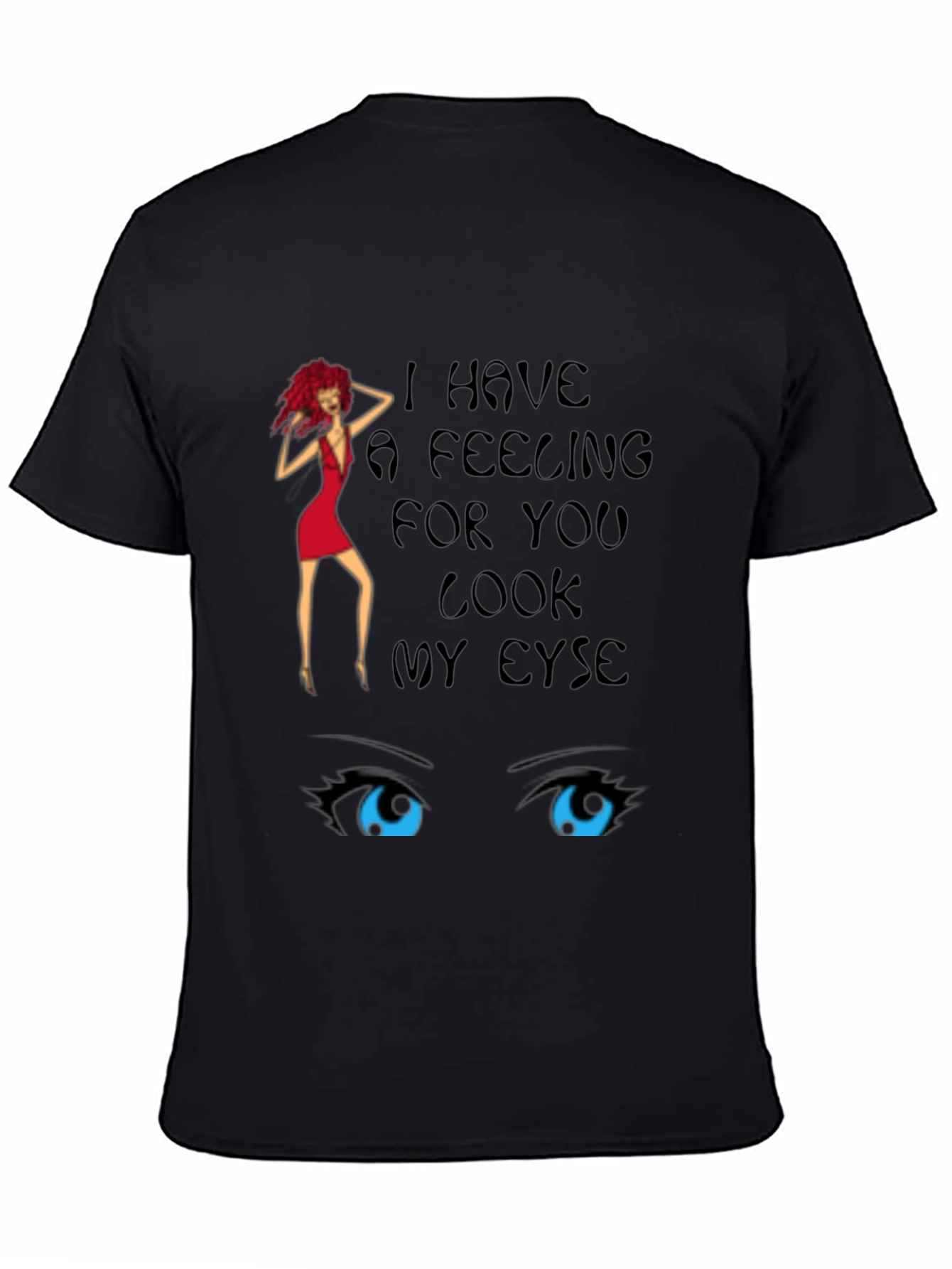 Novelty Graphic T-Shirt - Eye Design