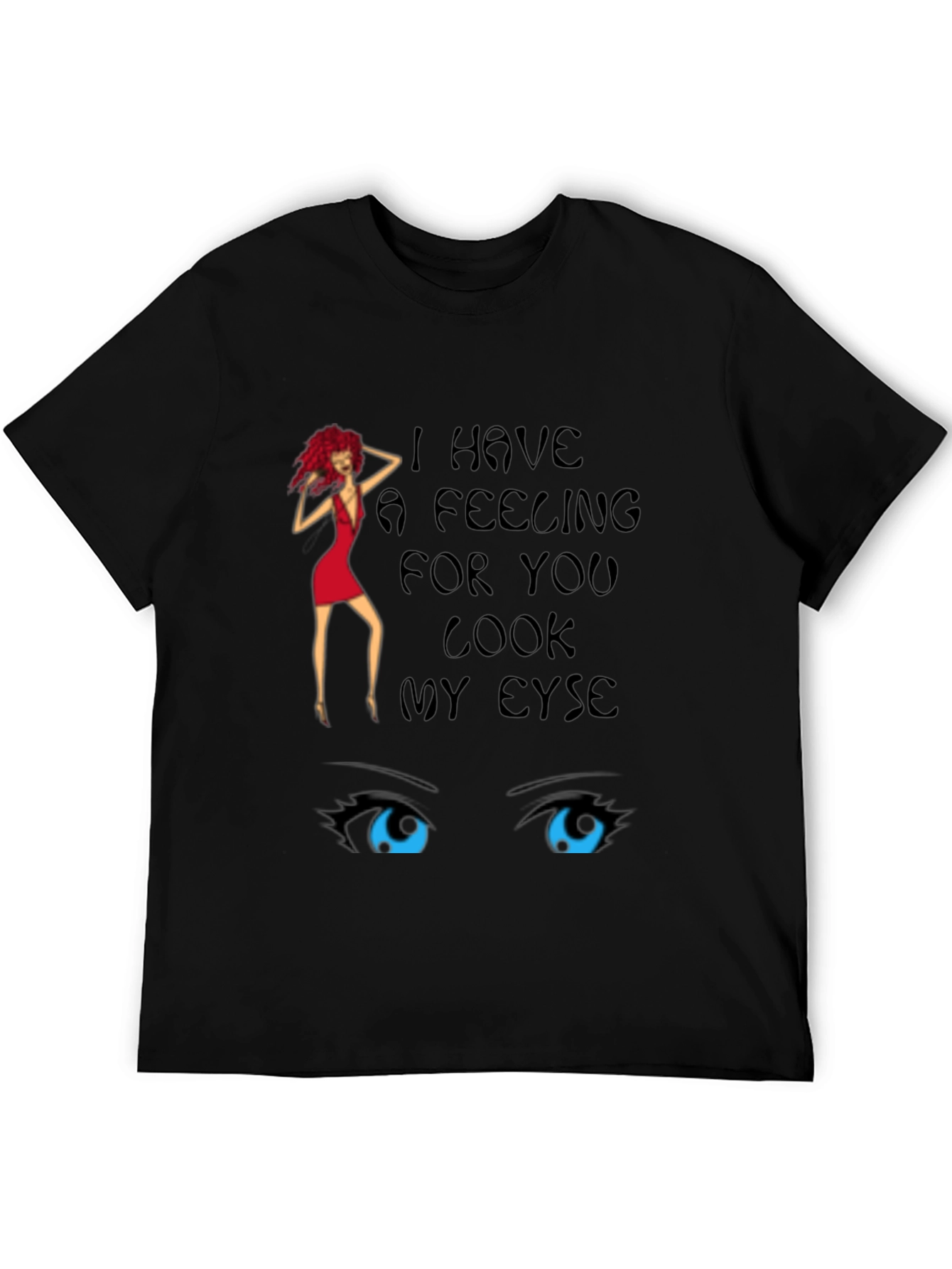Novelty Graphic T-Shirt - Eye Design