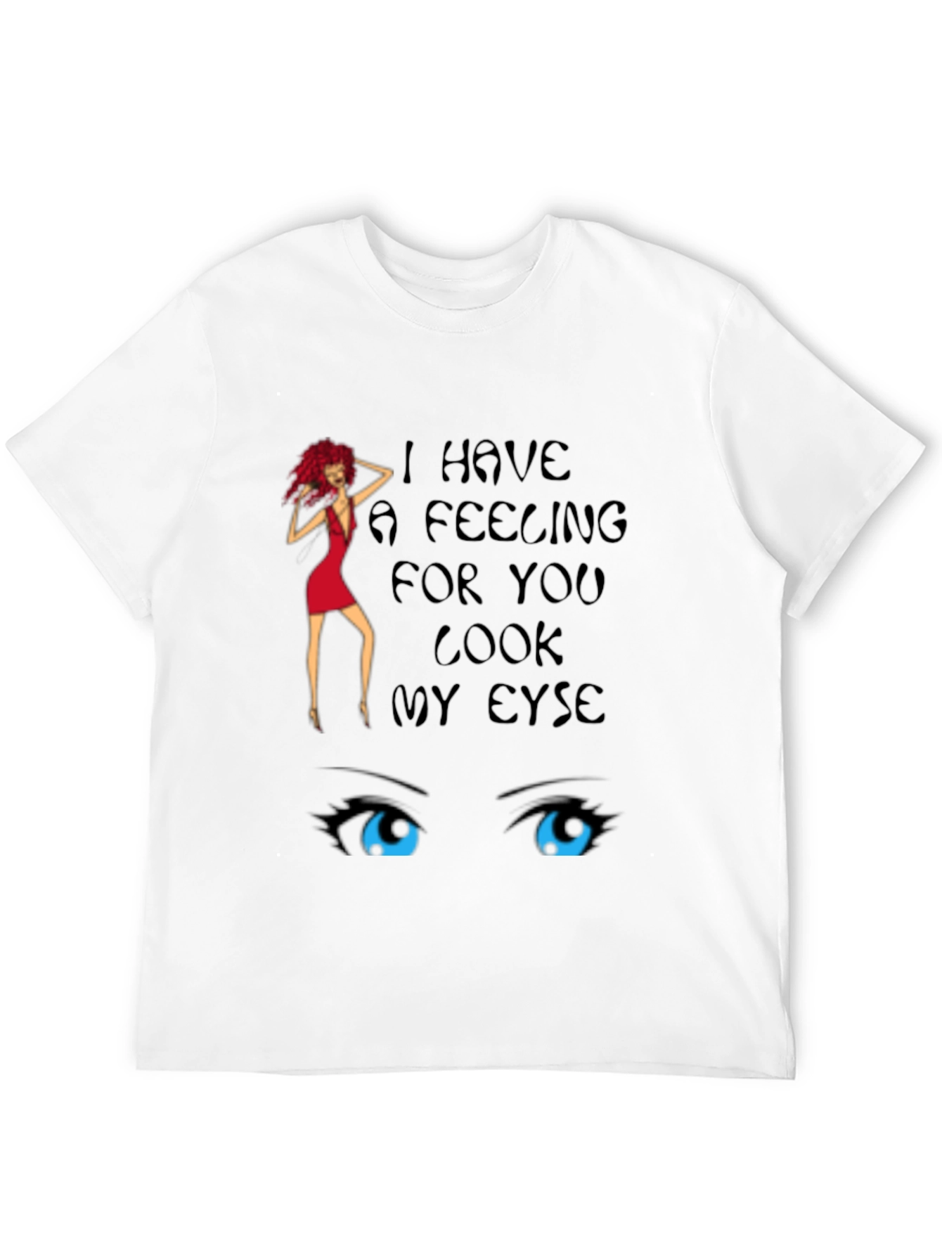 Novelty Graphic T-Shirt - Eye Design