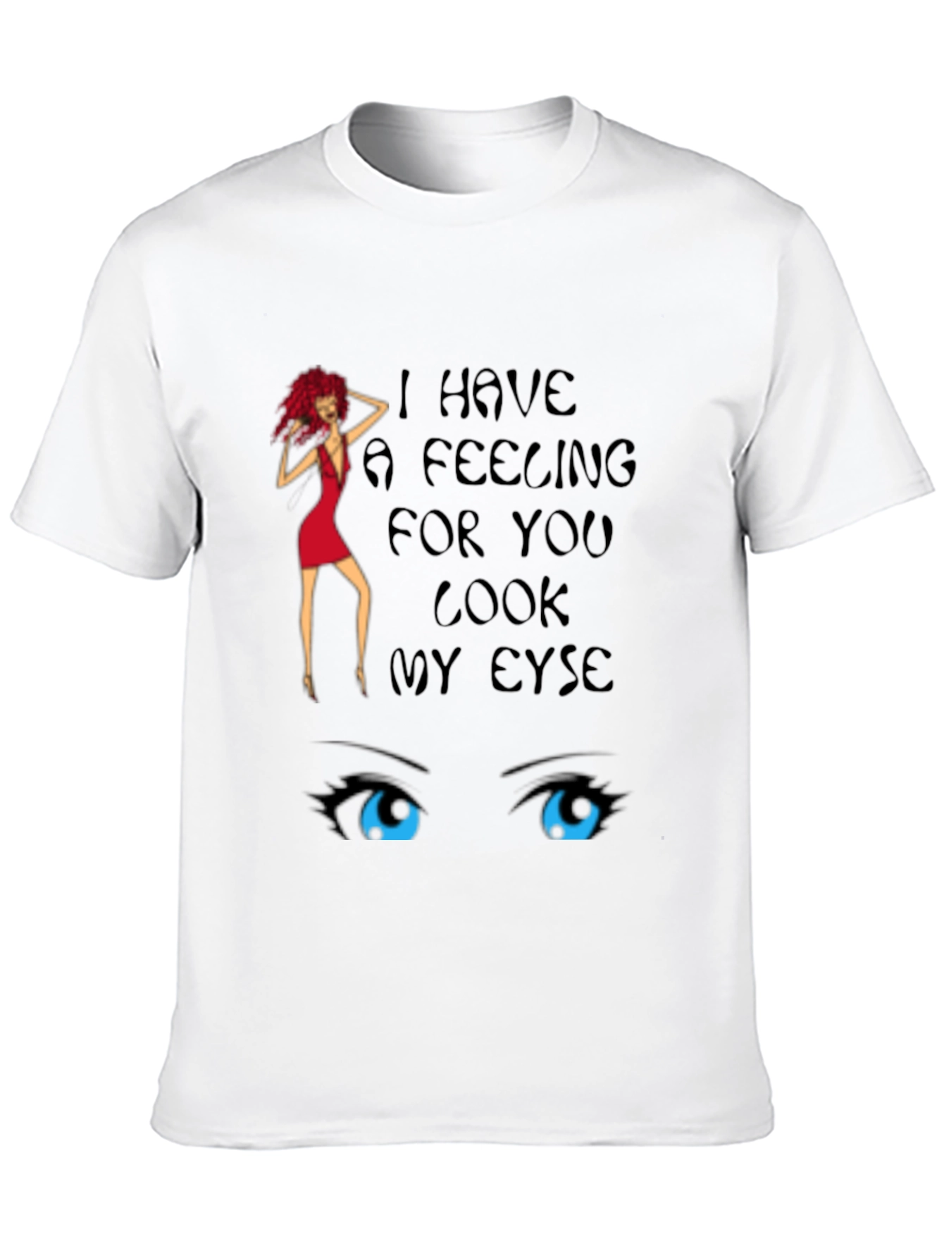 Novelty Graphic T-Shirt - Eye Design