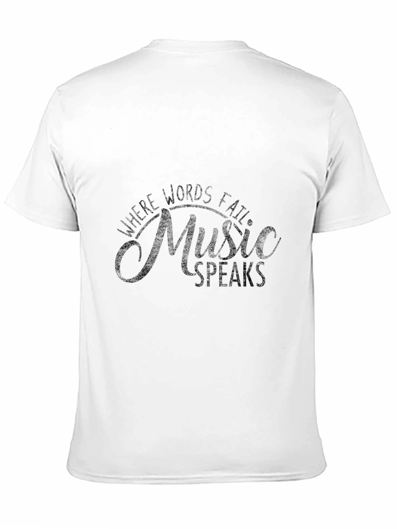 Music Speaks Graphic T-Shirt