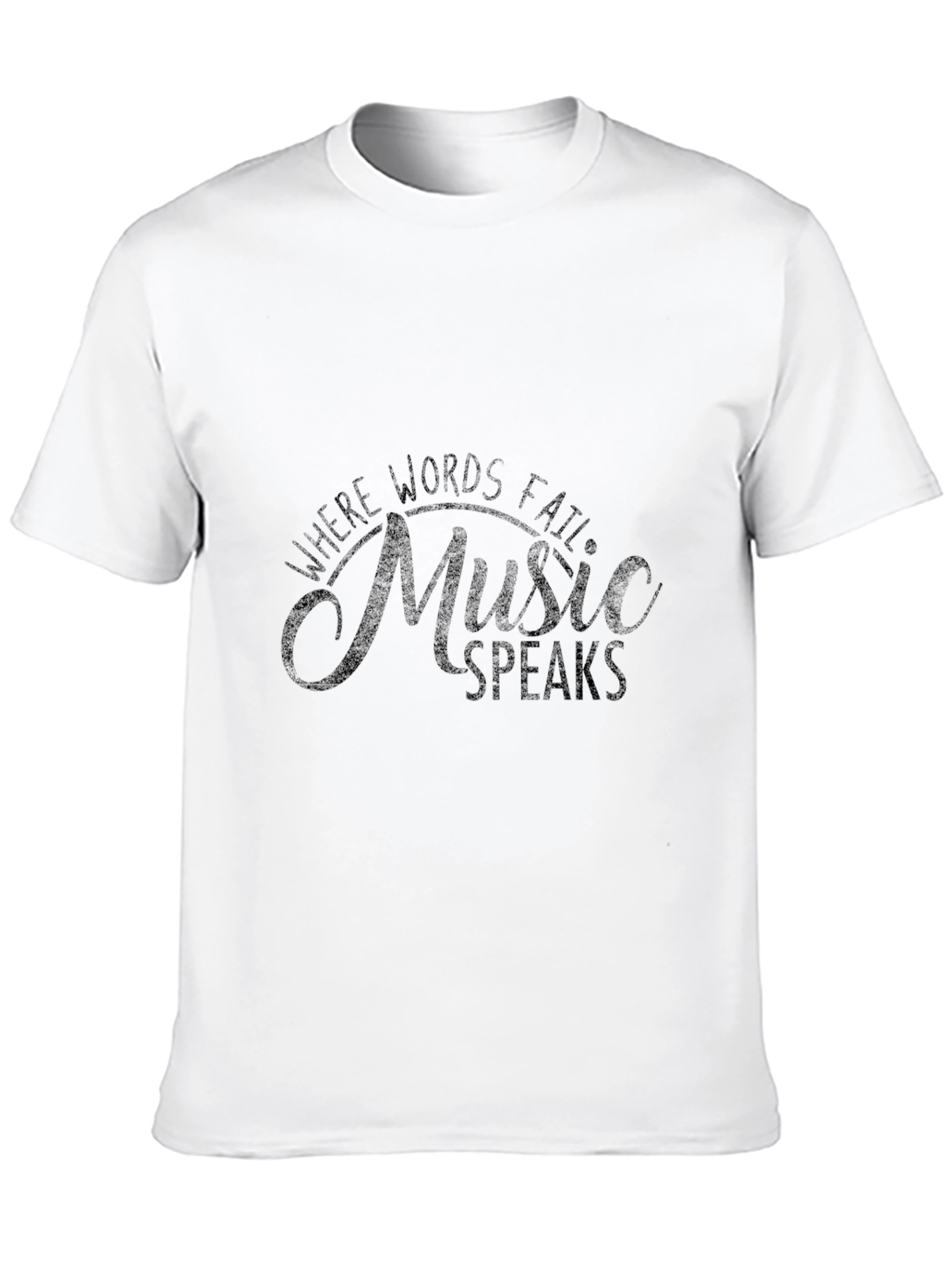 Music Speaks Graphic T-Shirt