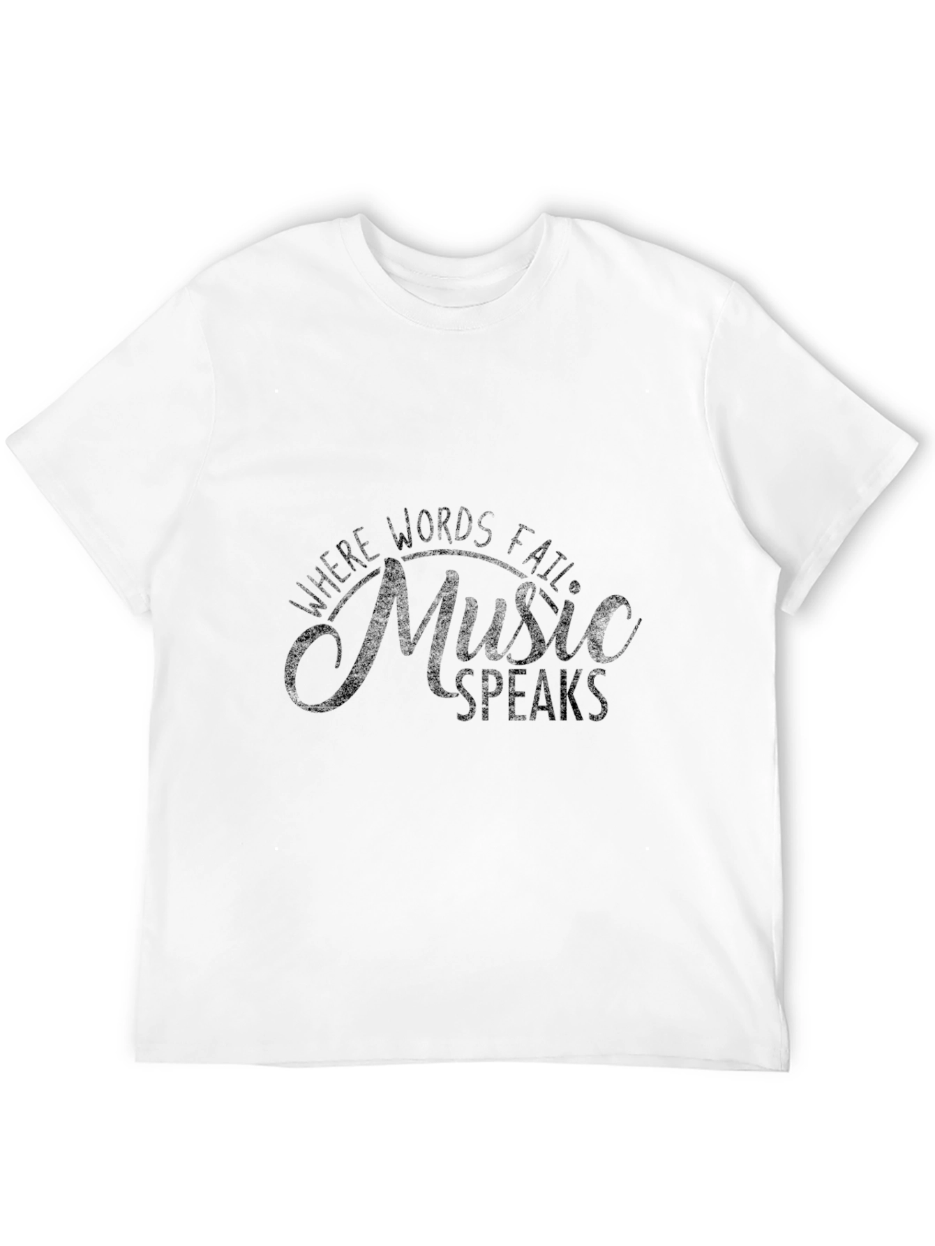 Music Speaks Graphic T-Shirt