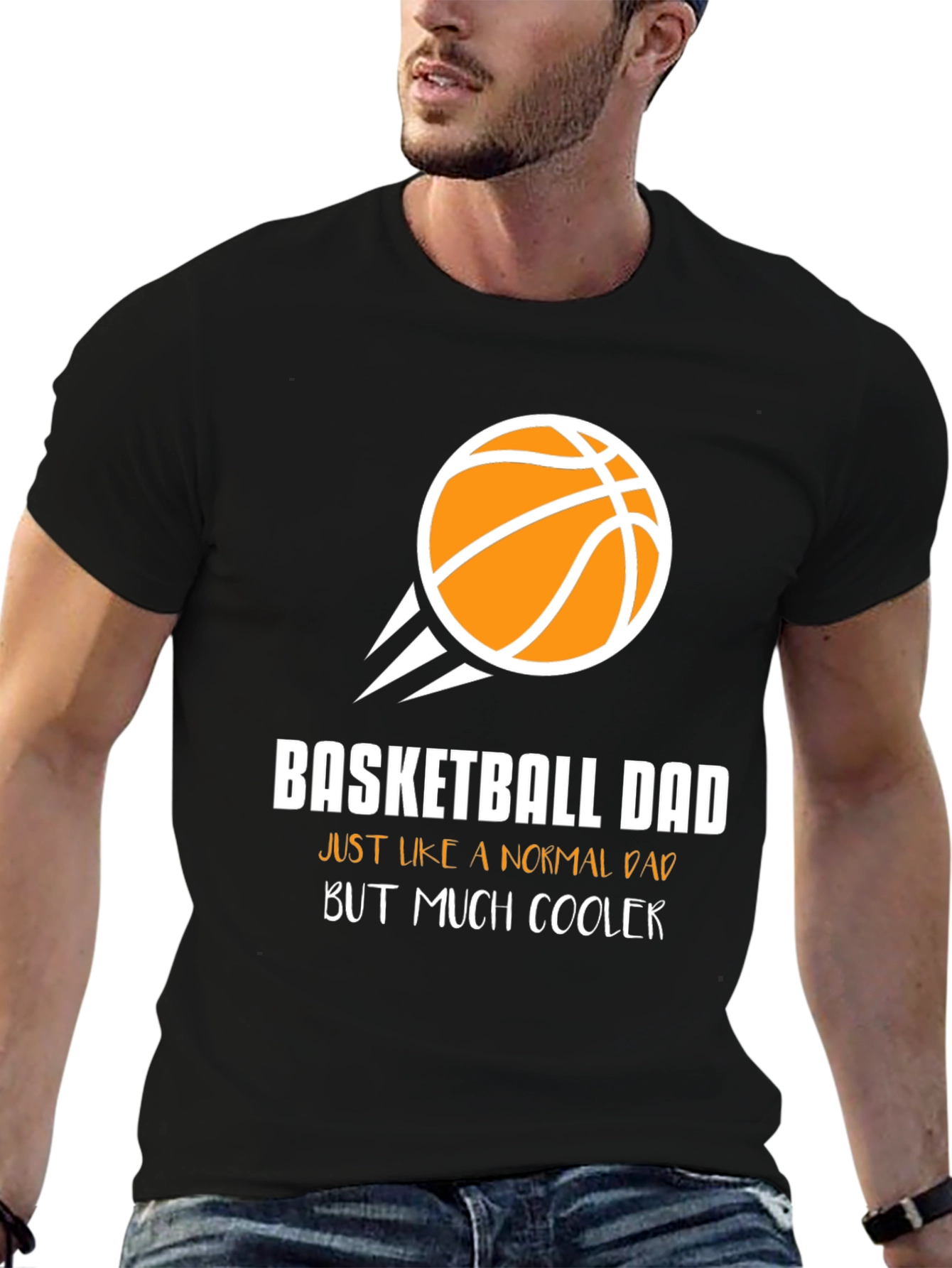 Basketball Dad T-Shirt - Cool Dad Tee
