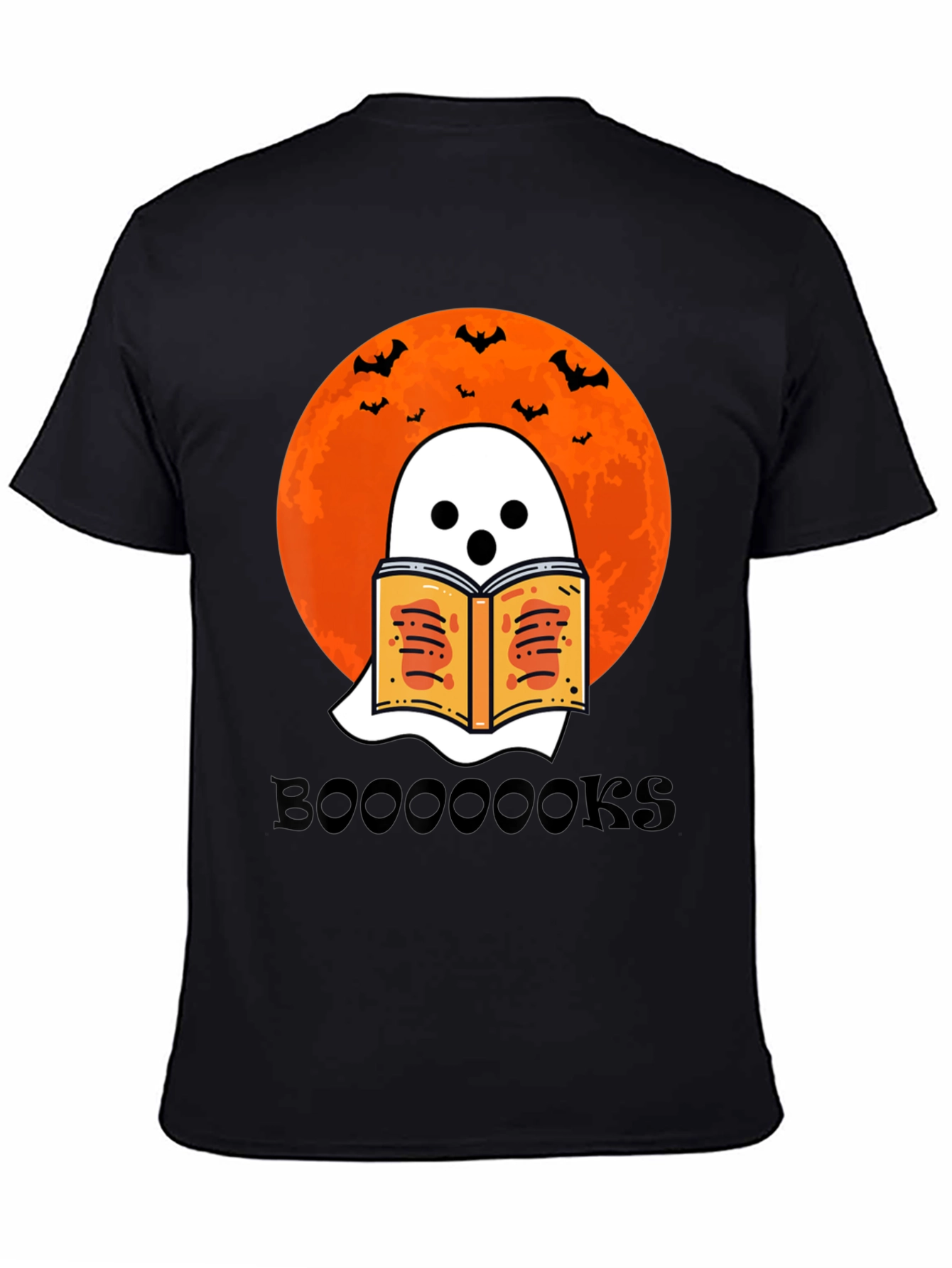 Boo-ooks T-Shirt | Halloween Ghost Reading