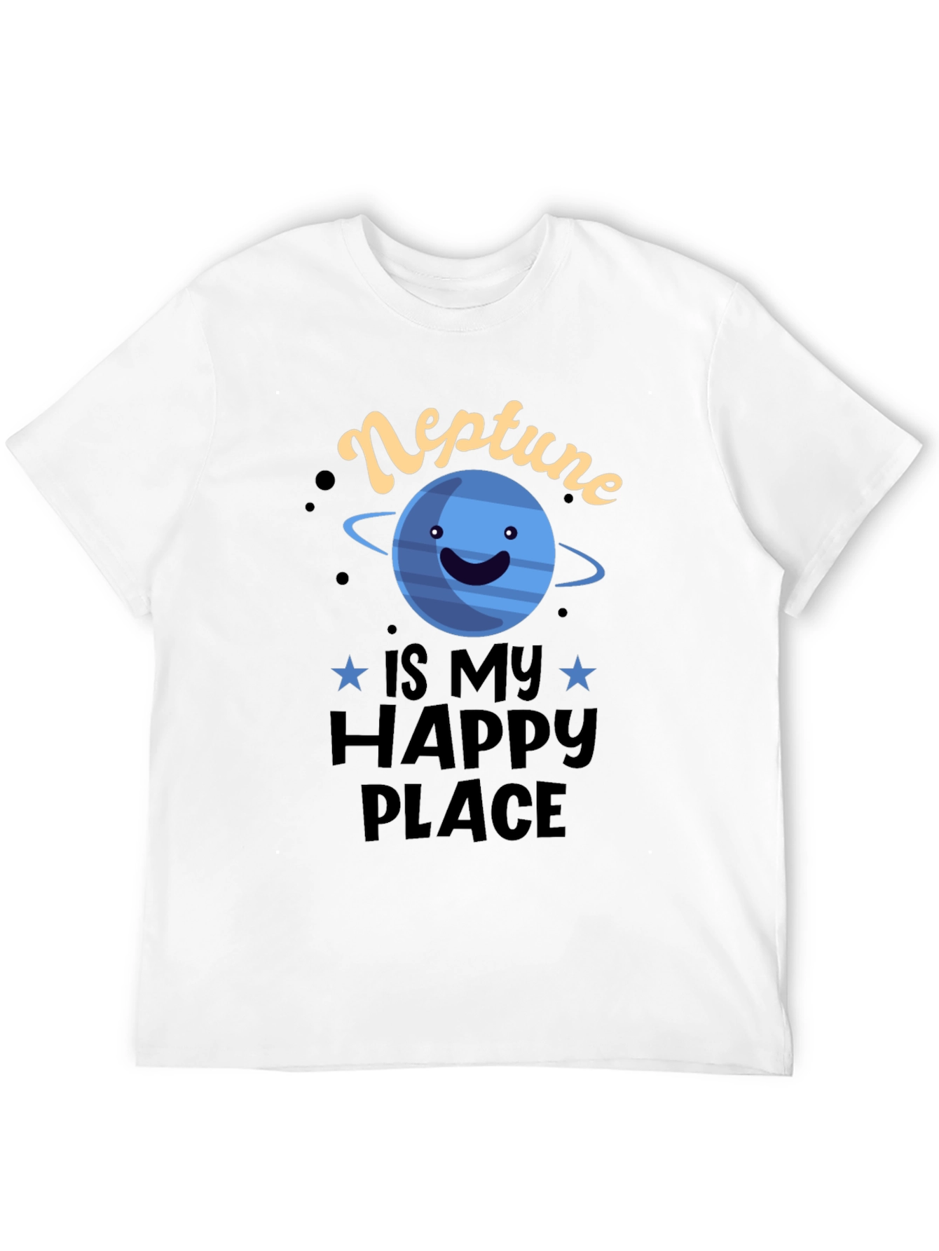 Neptune Happy Place Graphic T-Shirt