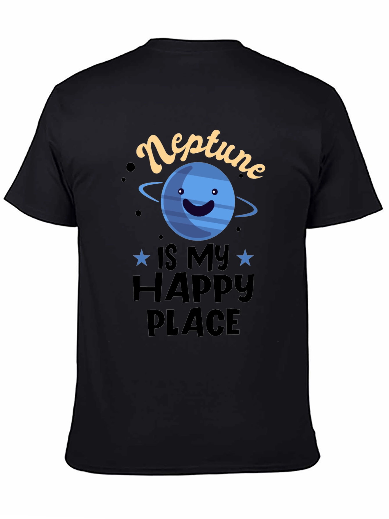 Neptune Happy Place Graphic T-Shirt