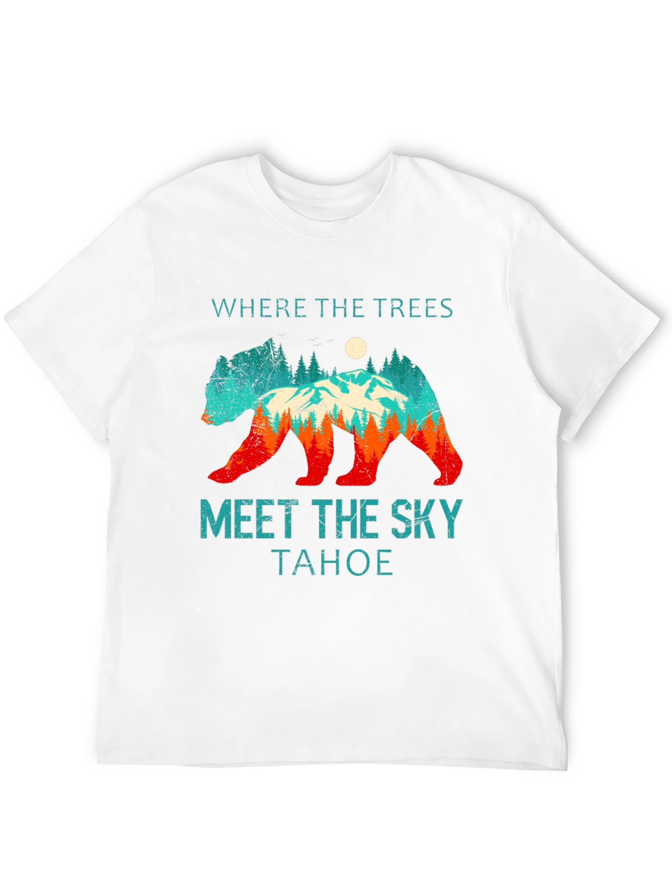 Tahoe Bear Graphic Tee - Nature Lovers Comfort