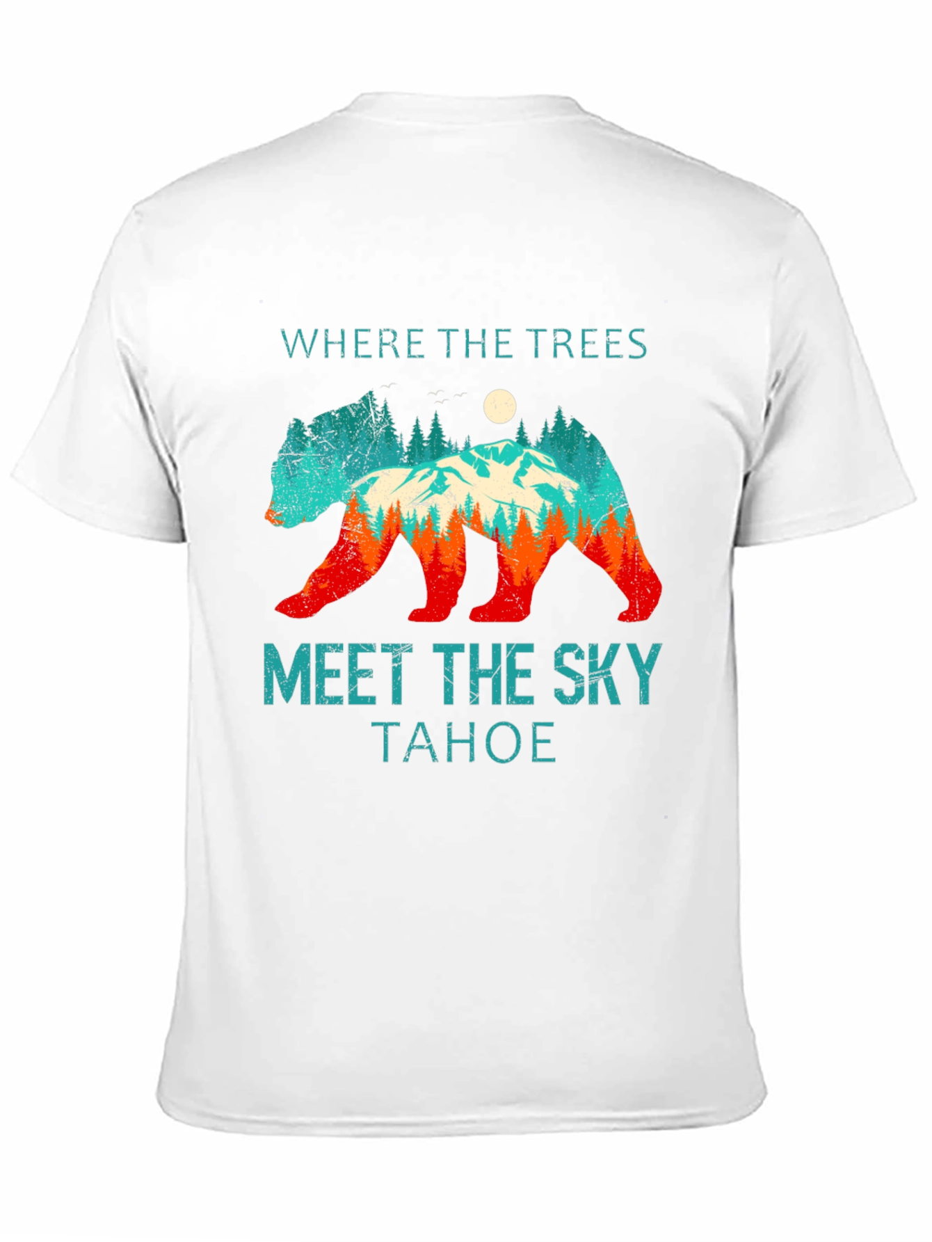 Tahoe Bear Graphic Tee - Nature Lovers Comfort