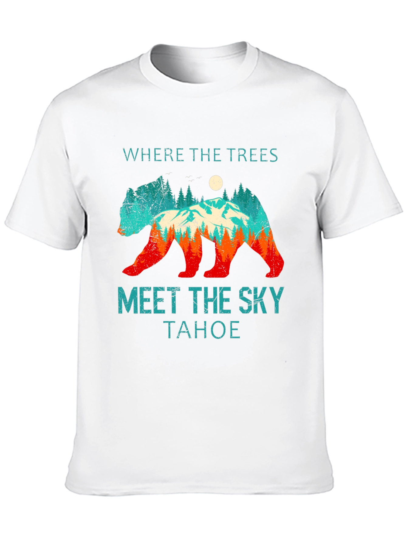 Tahoe Bear Graphic Tee - Nature Lovers Comfort