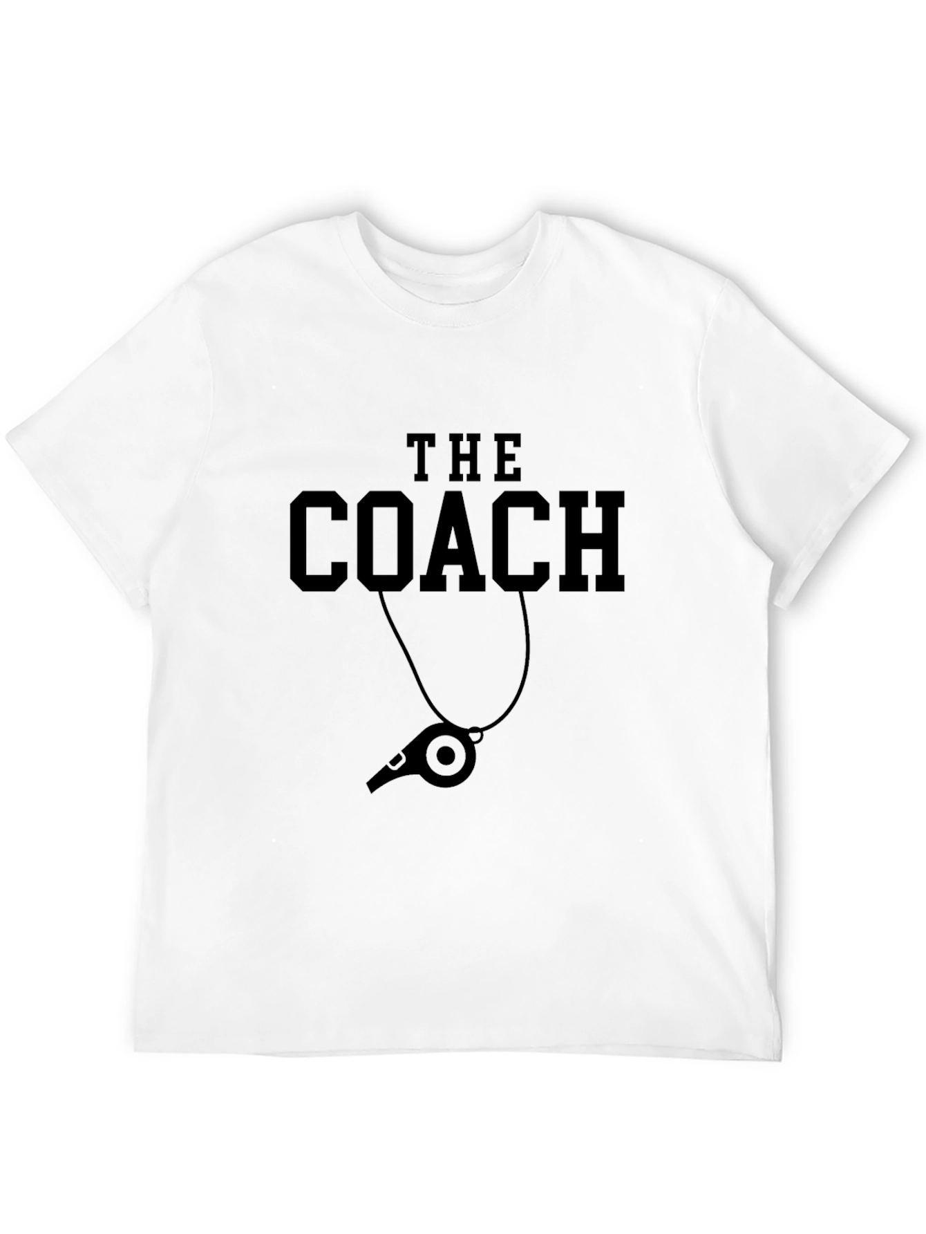 The Coach T-Shirt - Whistle Graphic