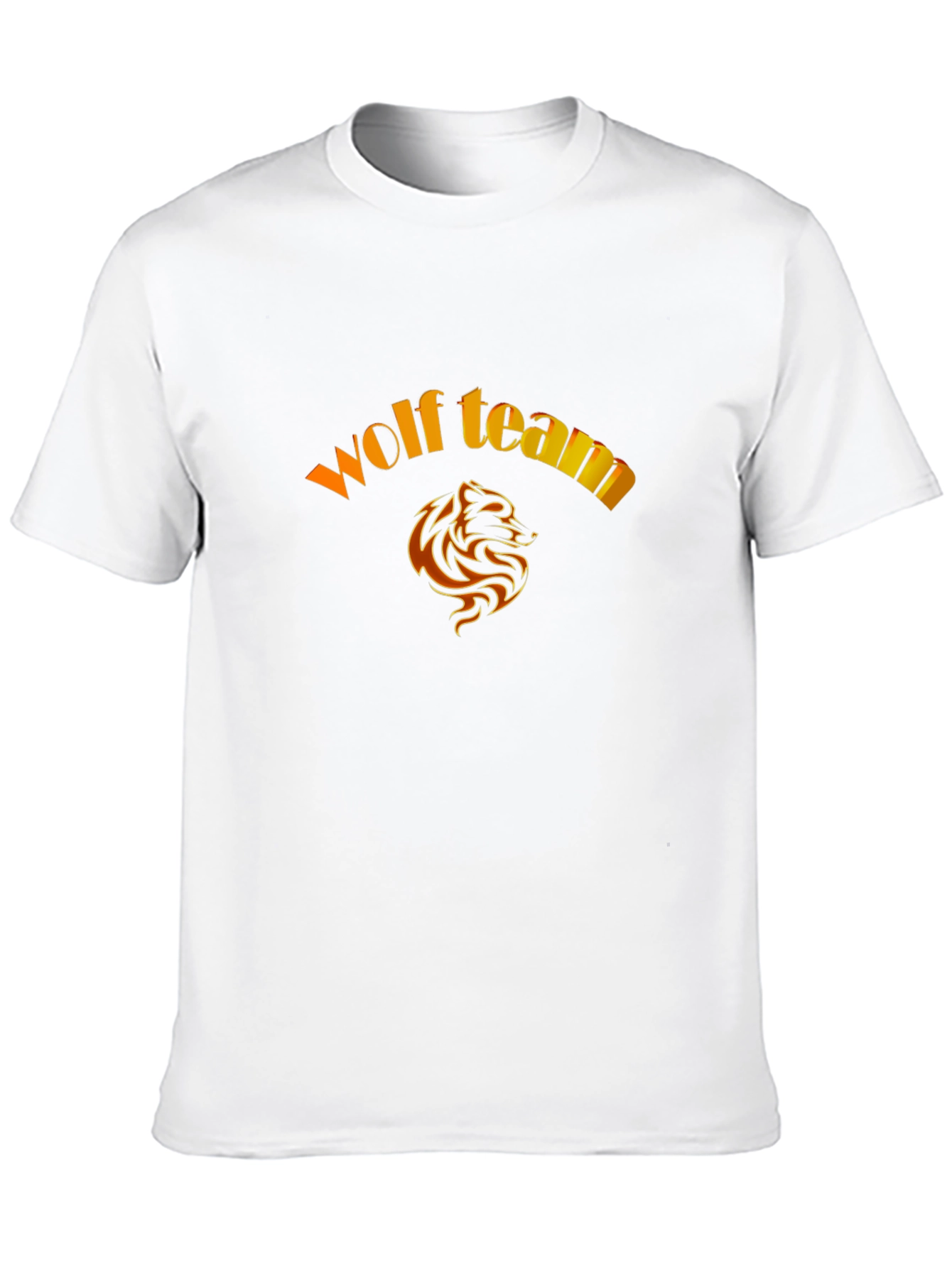 Wolf Team Black Graphic Tee