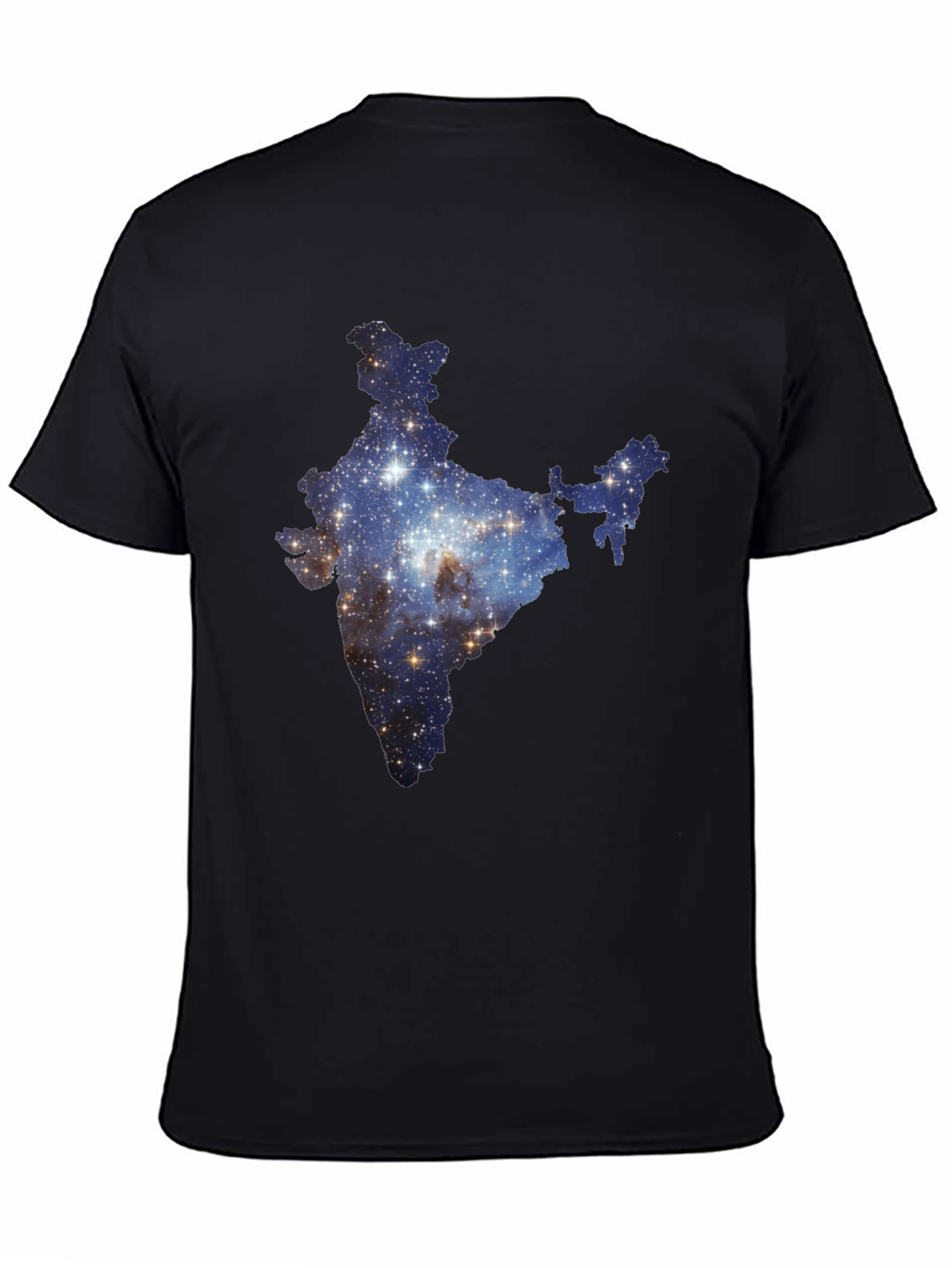 India Galaxy T-Shirt - Cosmic Subcontinent Tee