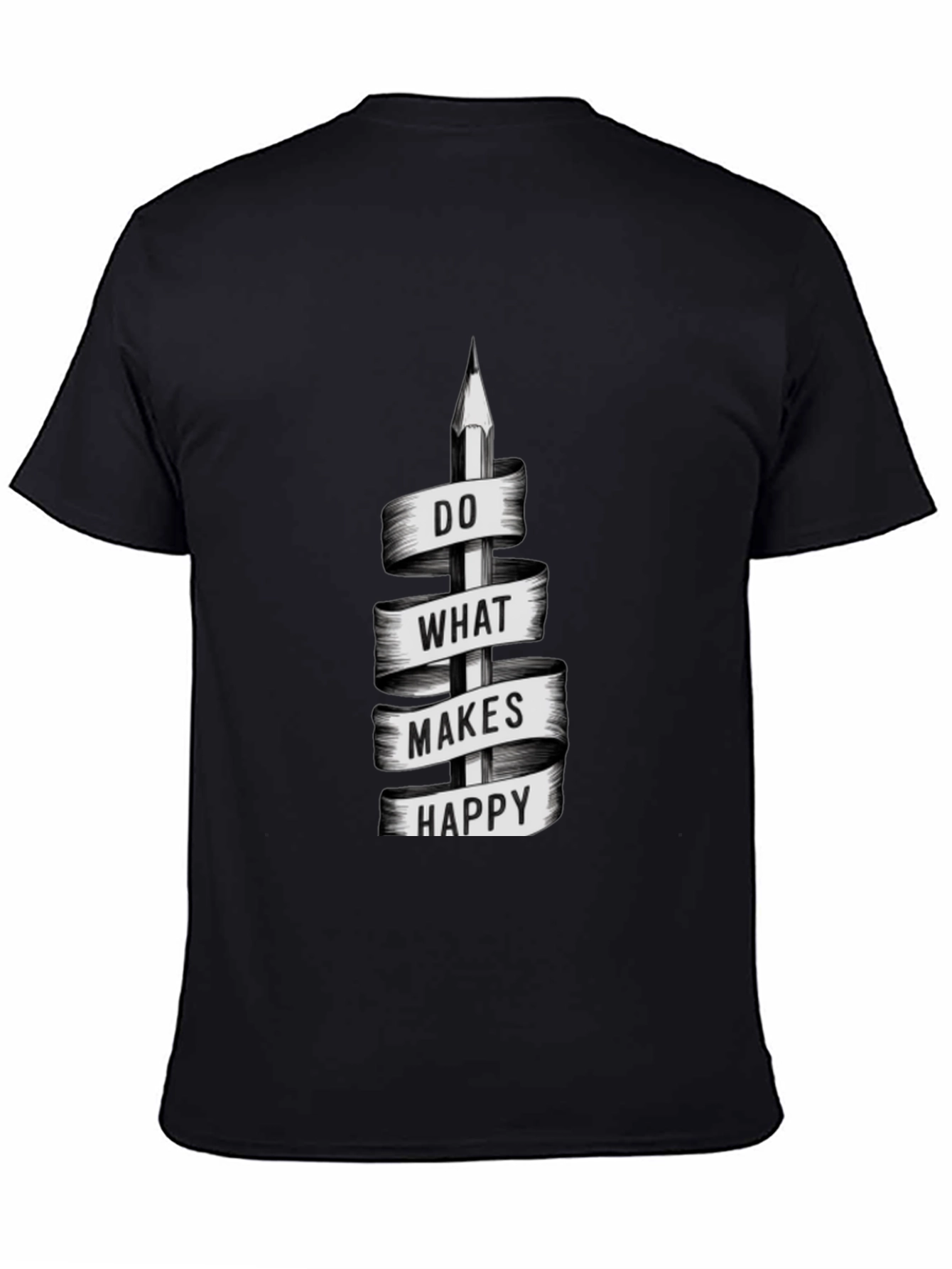 Inspirational Graphic Tee - Do What Makes Happy