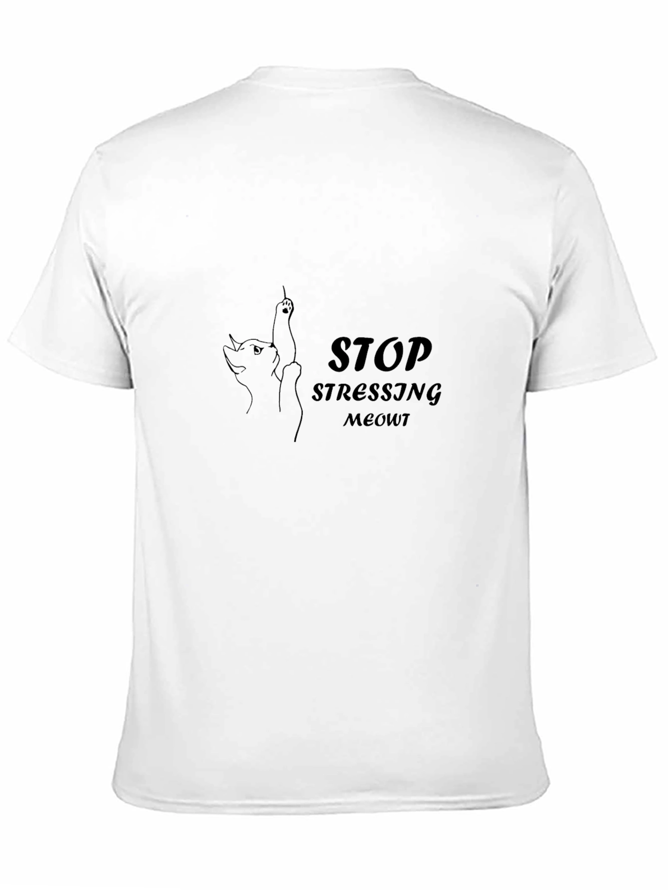 Stop Stressing Meowt Cat Tee