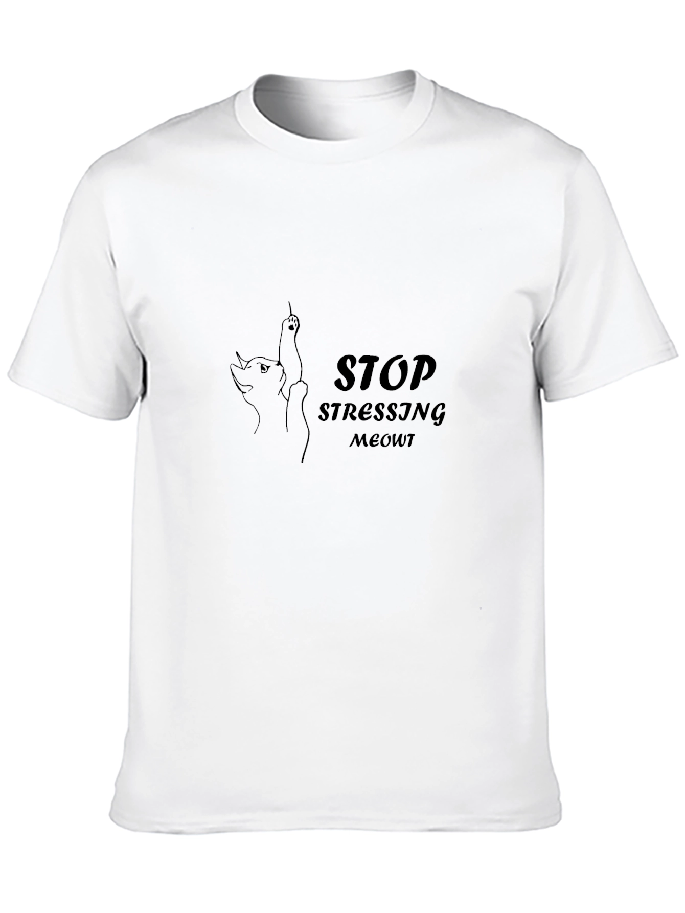 Stop Stressing Meowt Cat Tee