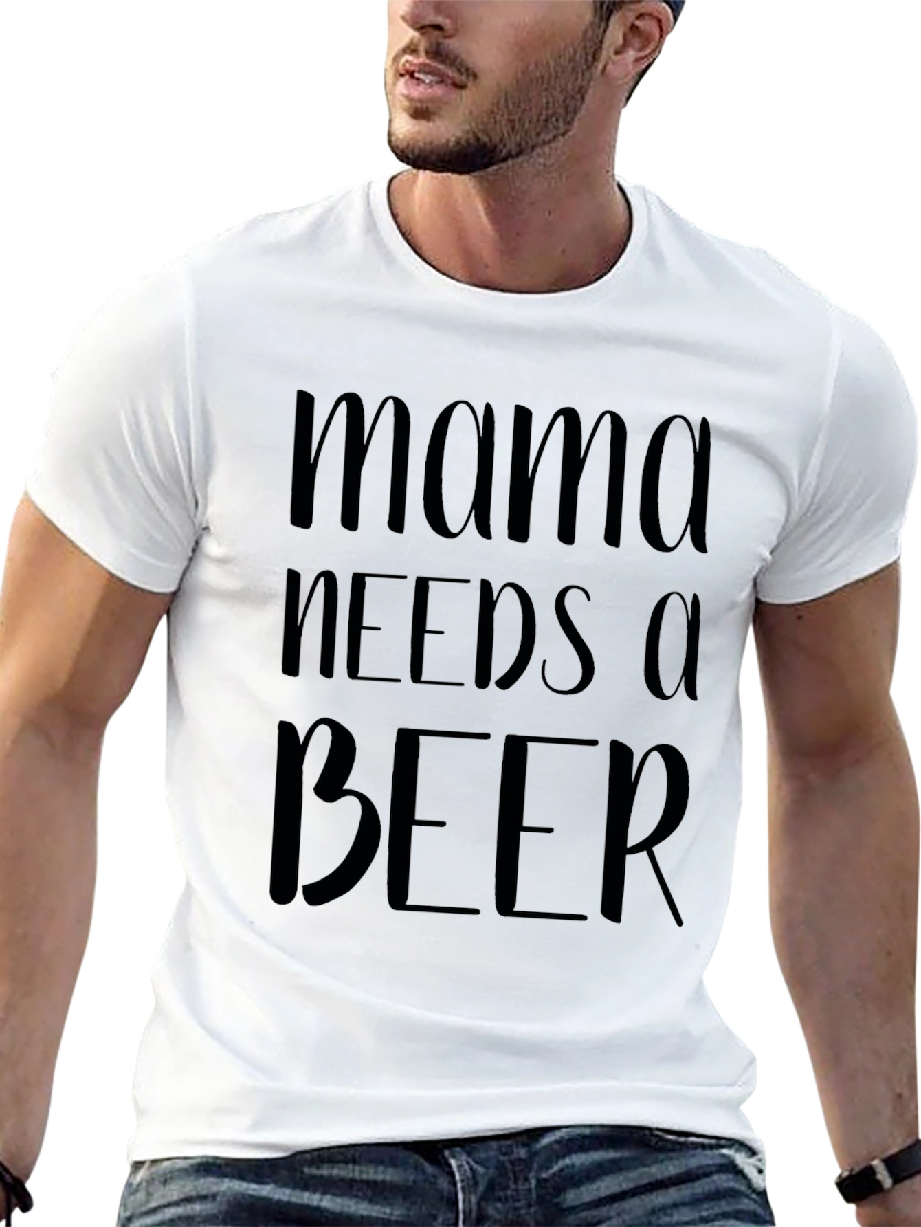 Mama Needs a Beer Graphic Tee - Unisex