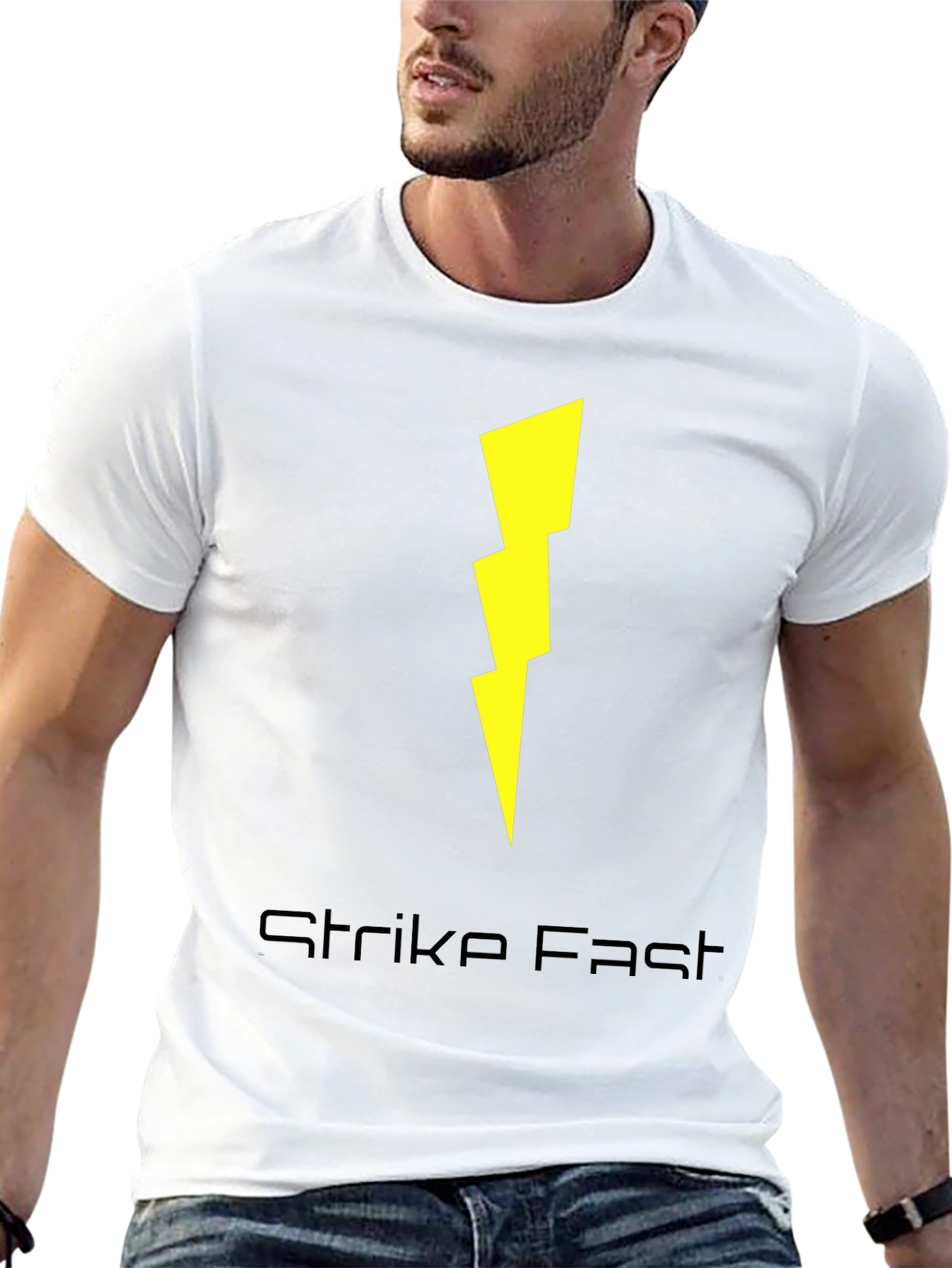 Strike Fast Graphic T-Shirt - Black