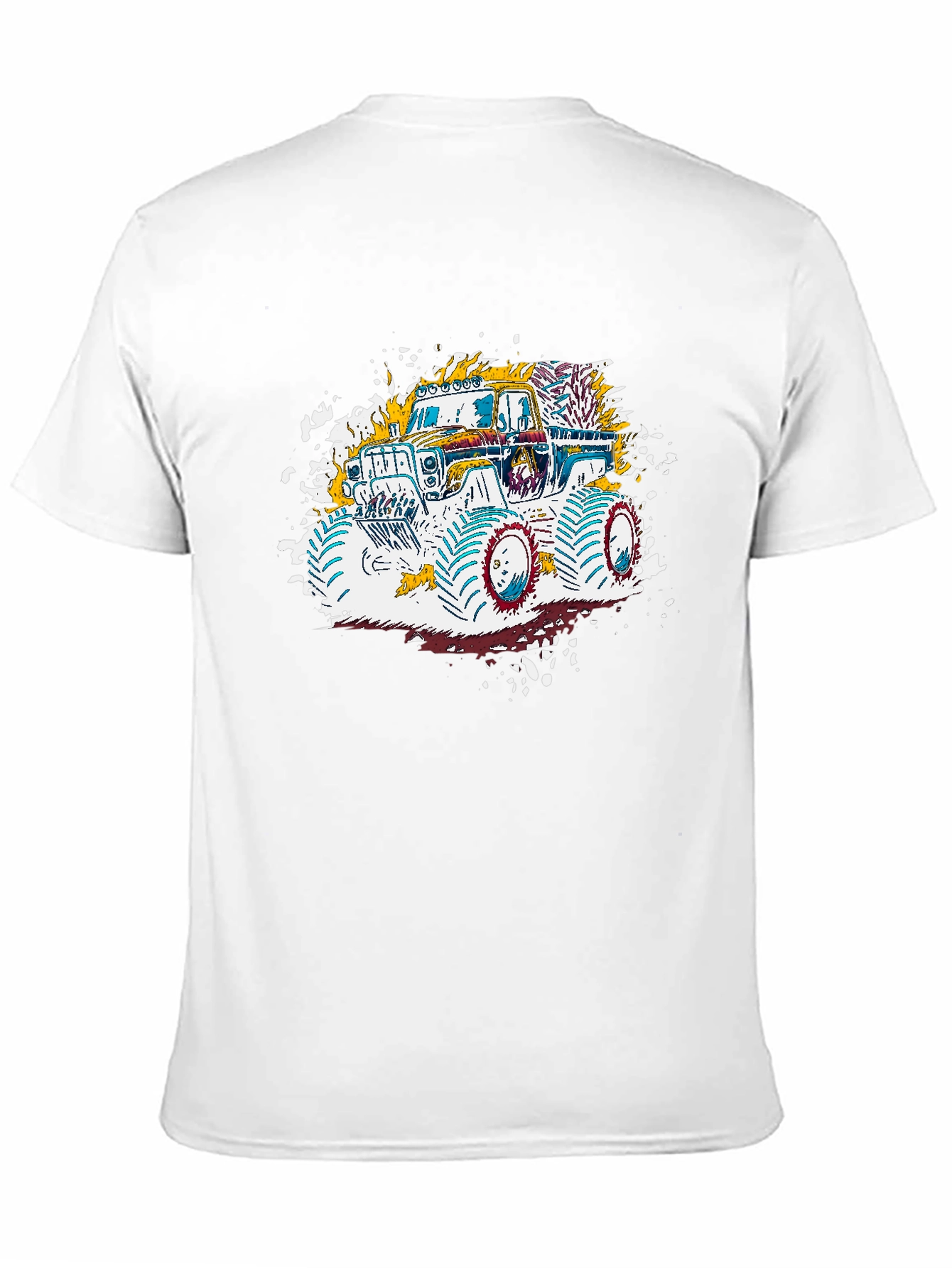 Monster Truck Graphic Tee - Fun Design