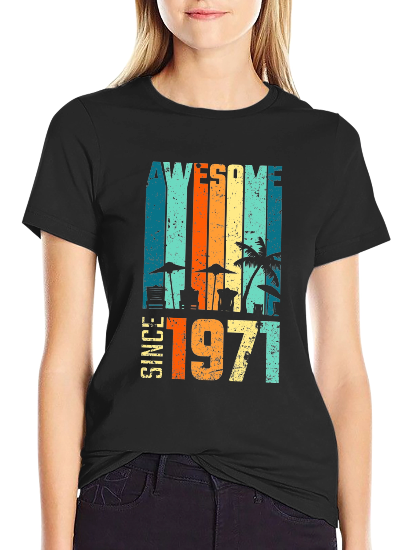 Awesome Since 1971 Retro T-Shirt
