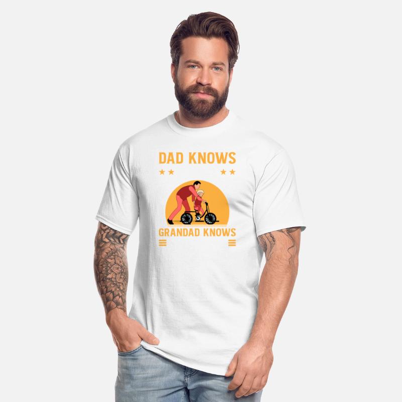 DAD KNOWS A LOT GRANDAD KNOWS EVERYTHING