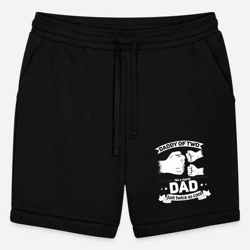 Dad Squared Fathers Day Dad of Two Cool Daddy