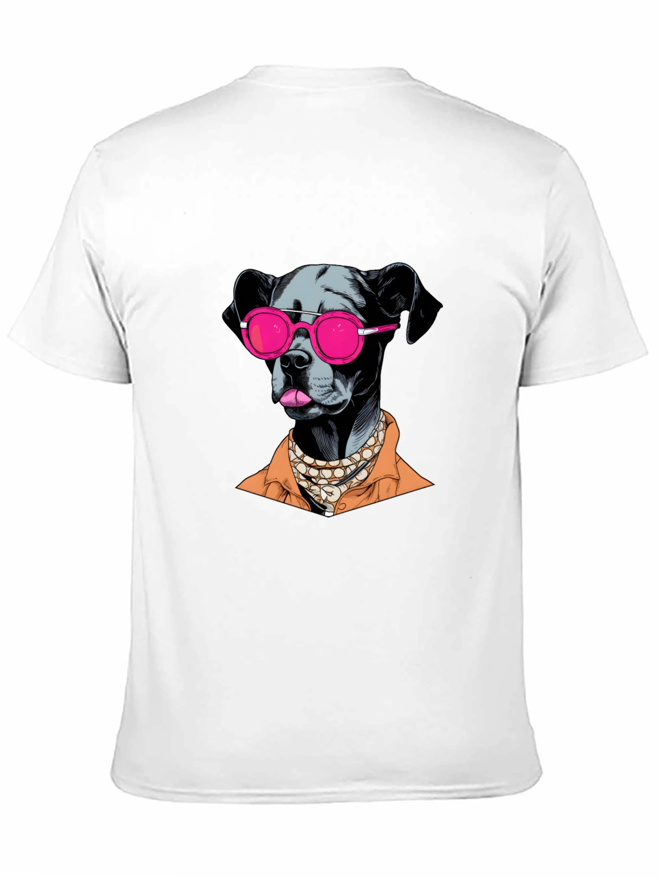 Dog with Shades Graphic Tee - Cool & Unique!