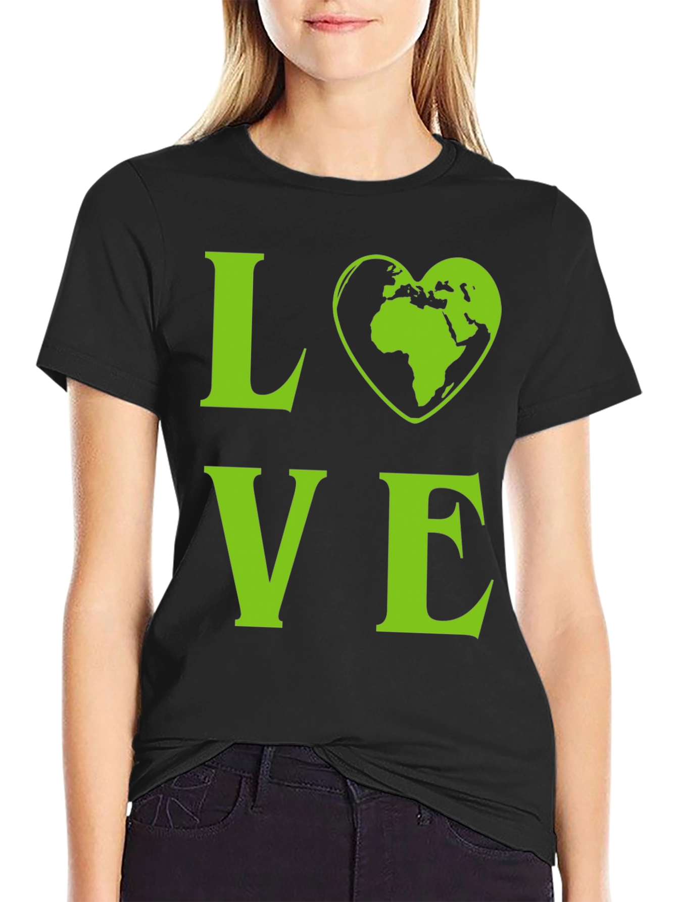 Love Earth Graphic Tee - Save the Planet T-Shirt