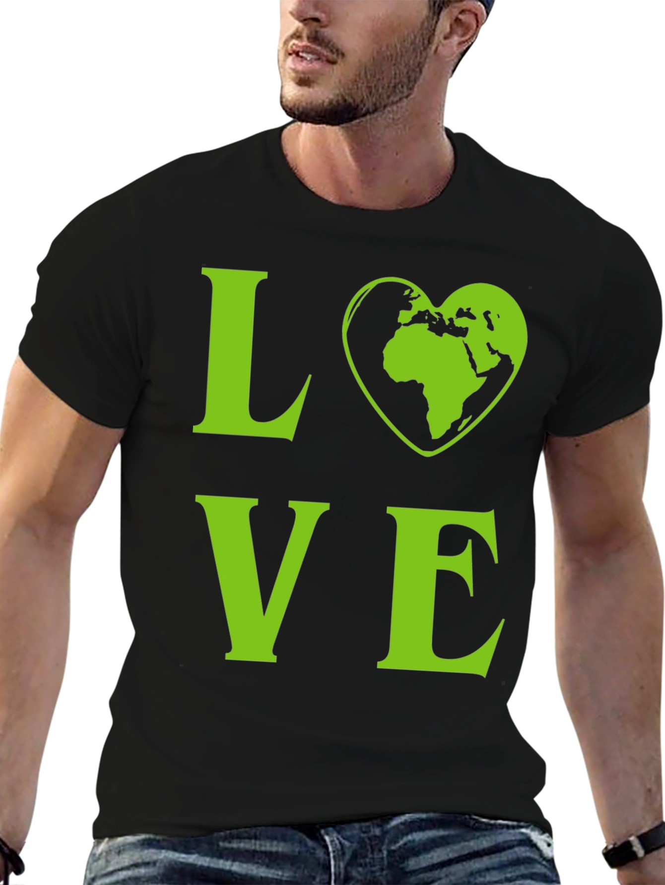 Love Earth Graphic Tee - Save the Planet T-Shirt