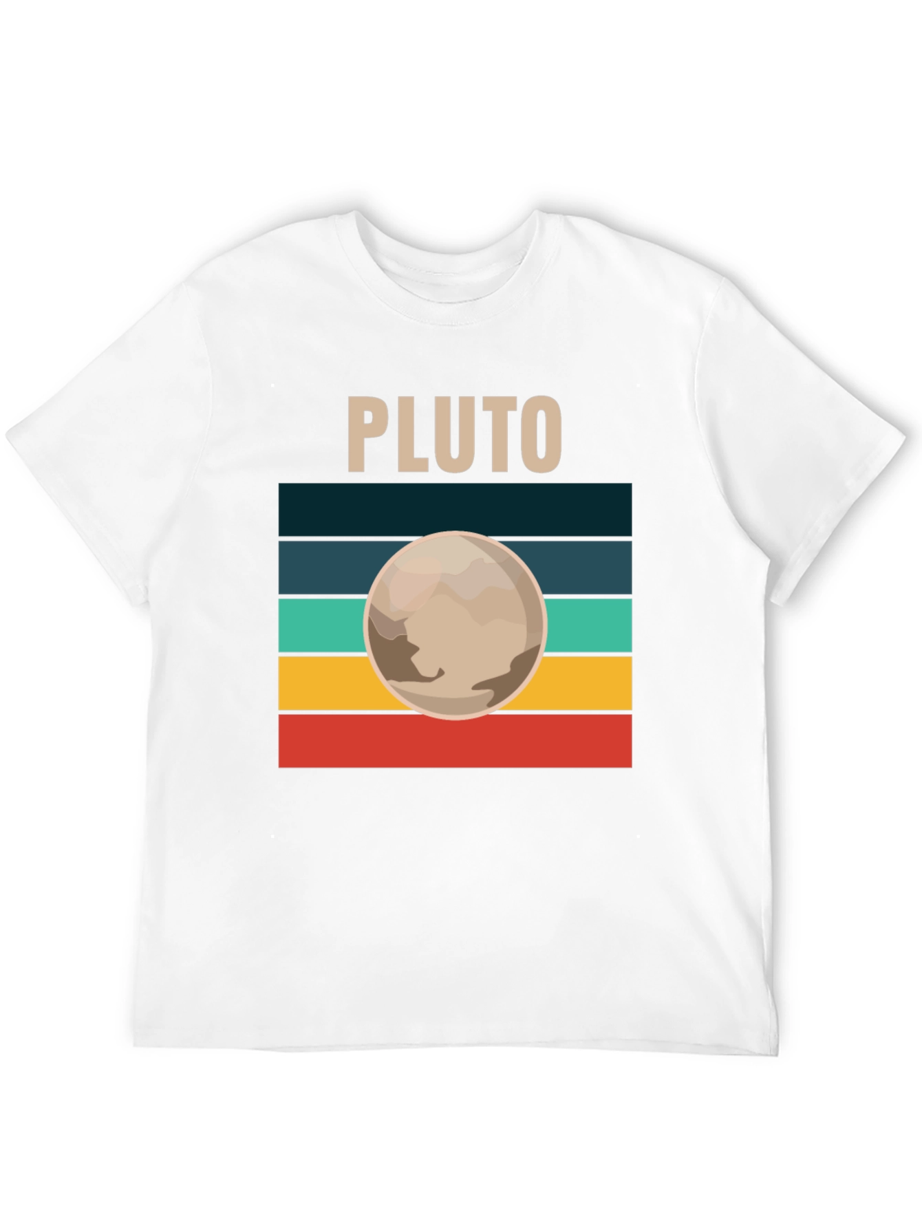 Retro Pluto T-Shirt - Space Lover Tee