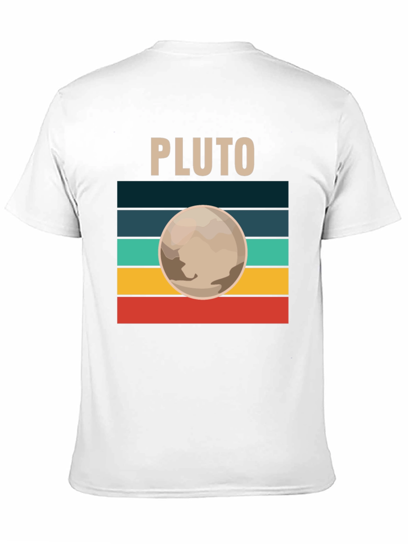 Retro Pluto T-Shirt - Space Lover Tee