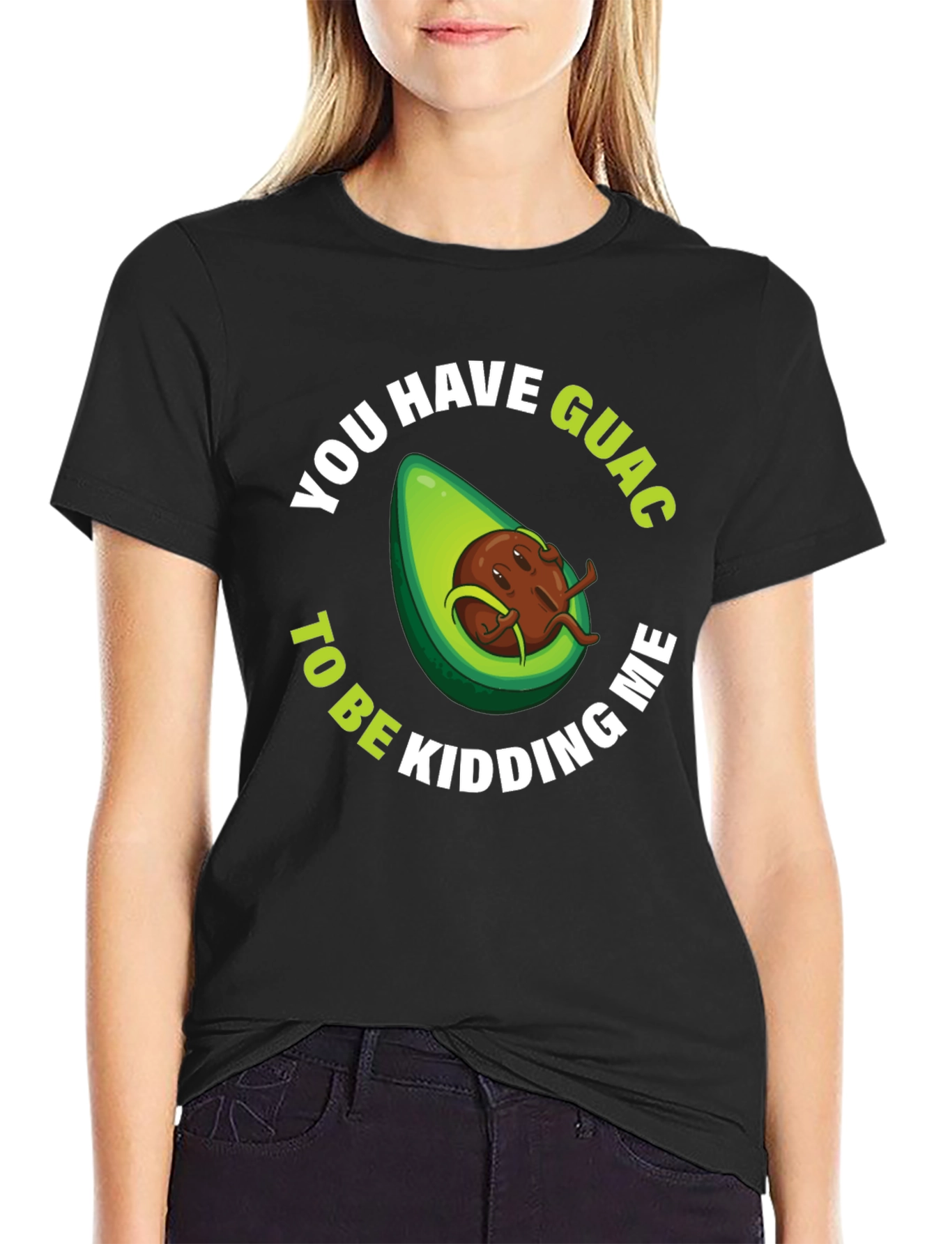 Funny Avocado Graphic T-Shirt