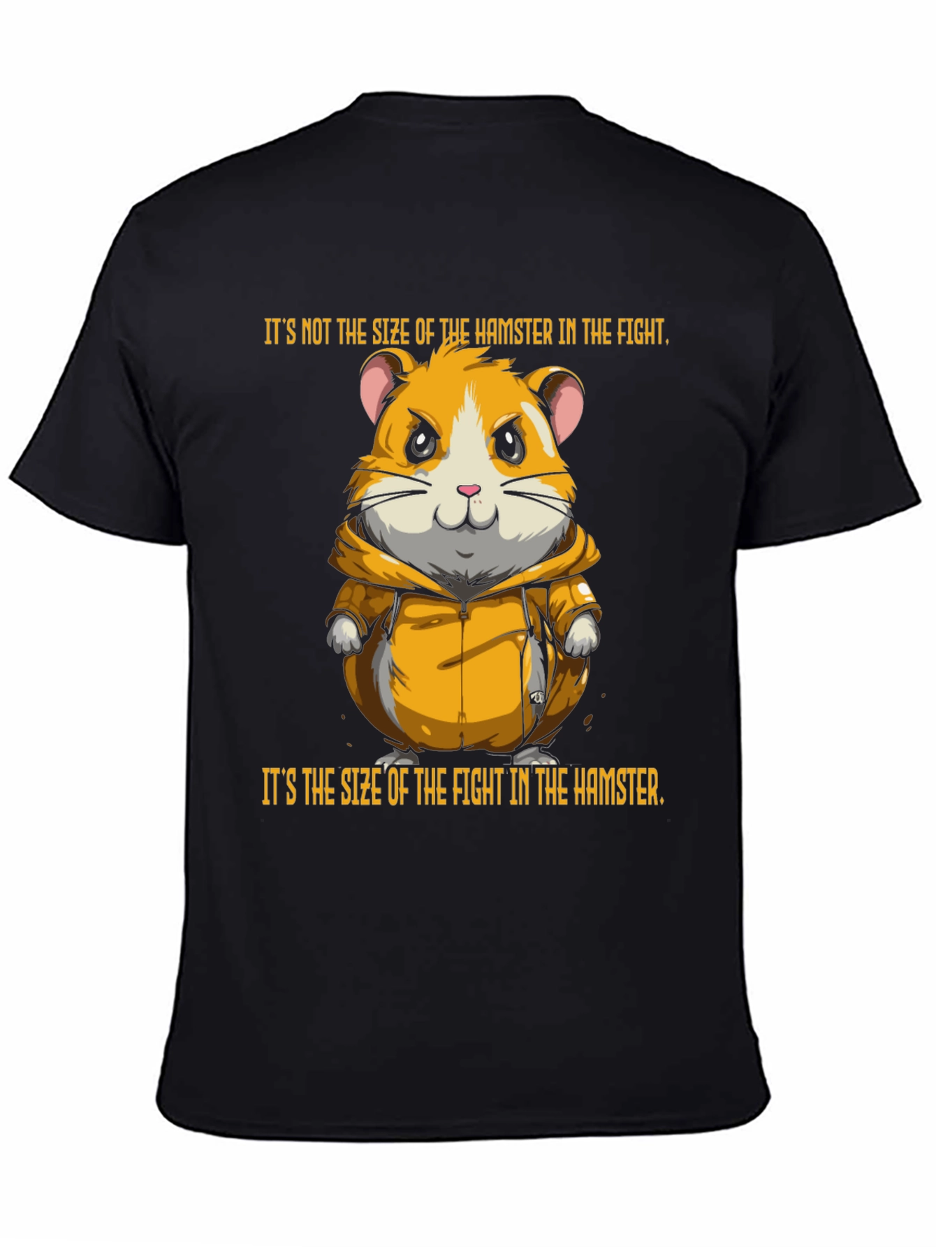 Hamster Fight T-Shirt - Size Doesnt Matter