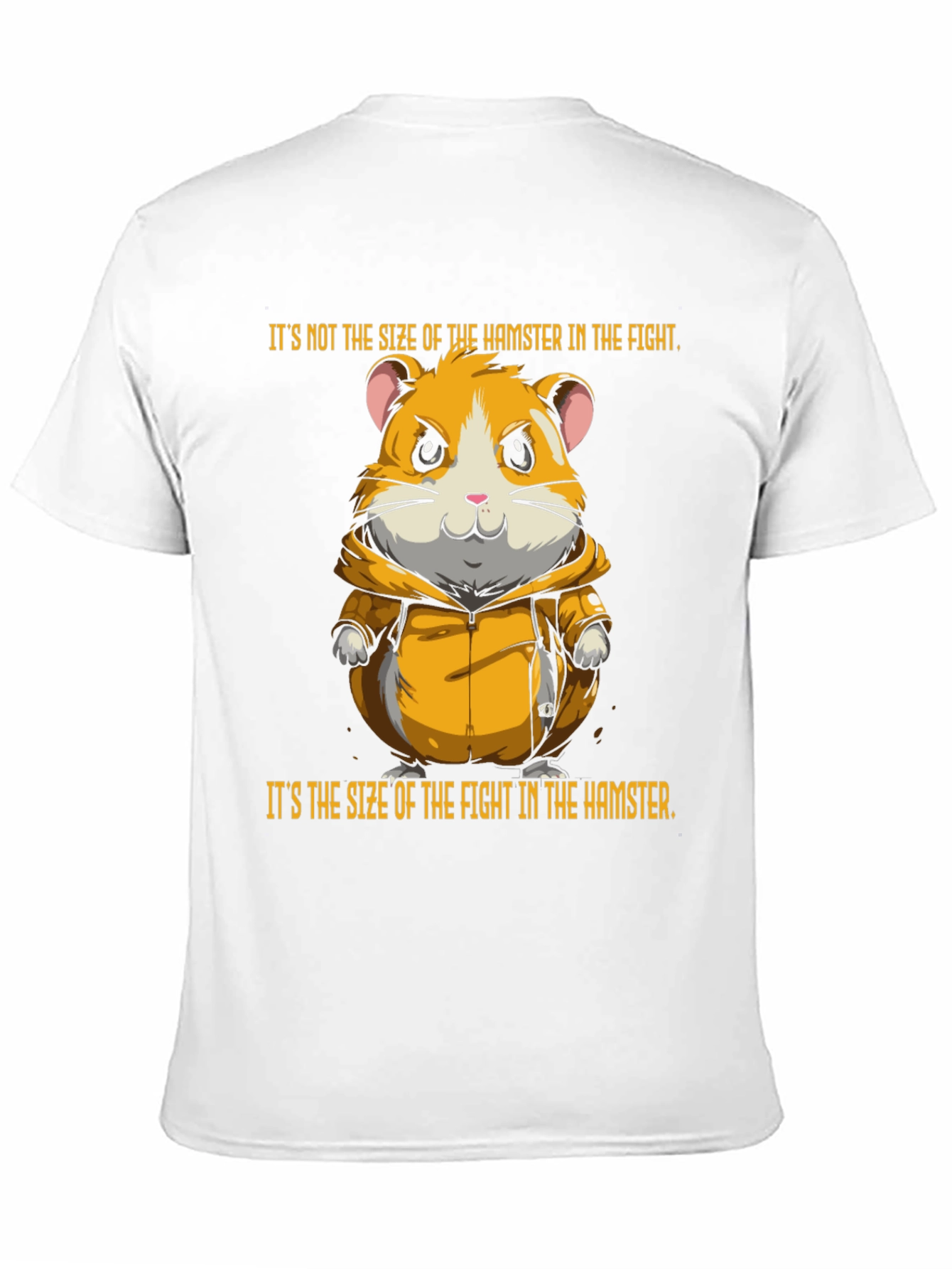 Hamster Fight T-Shirt - Size Doesnt Matter