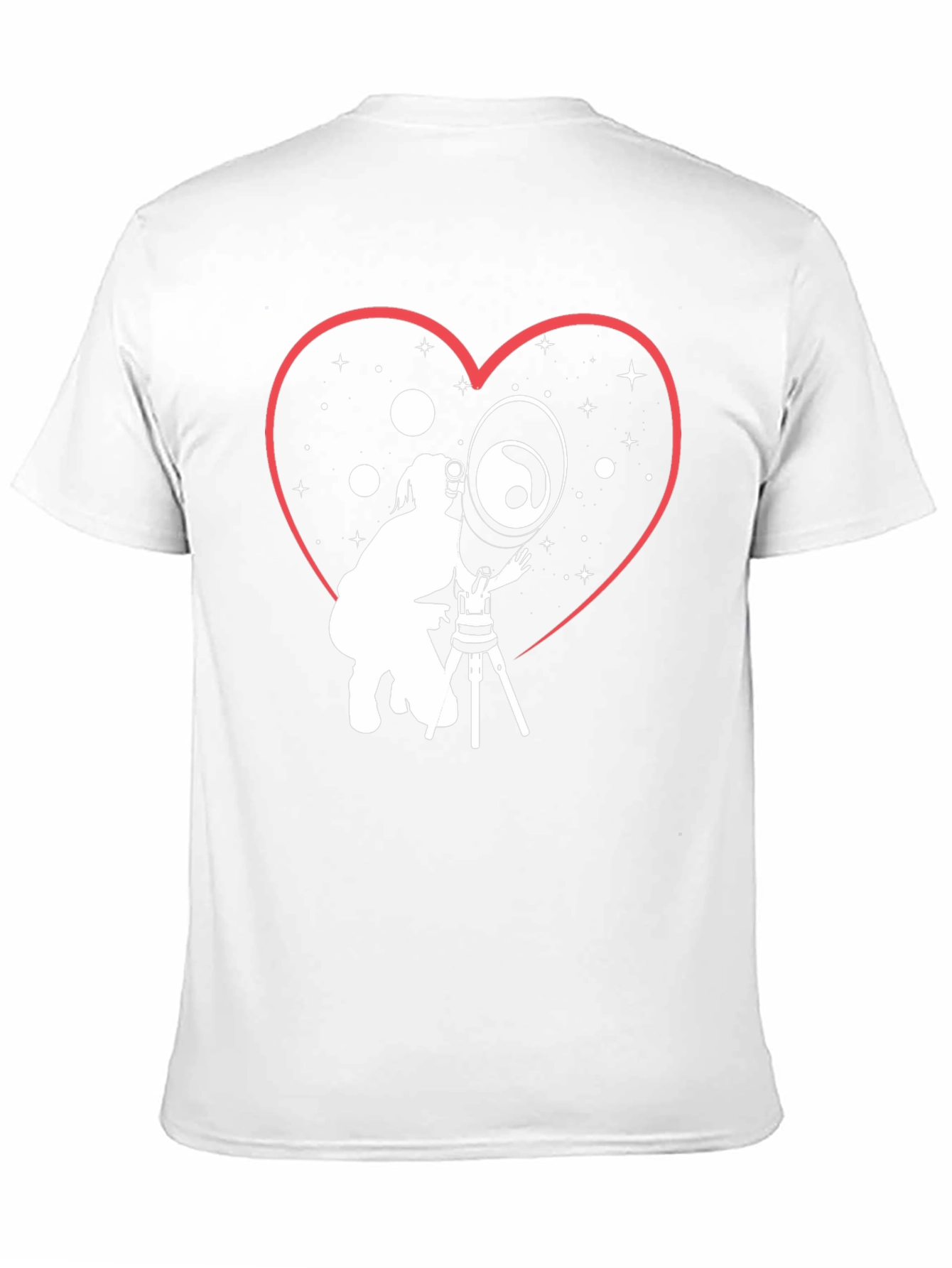 Love Astronomy Black T-Shirt
