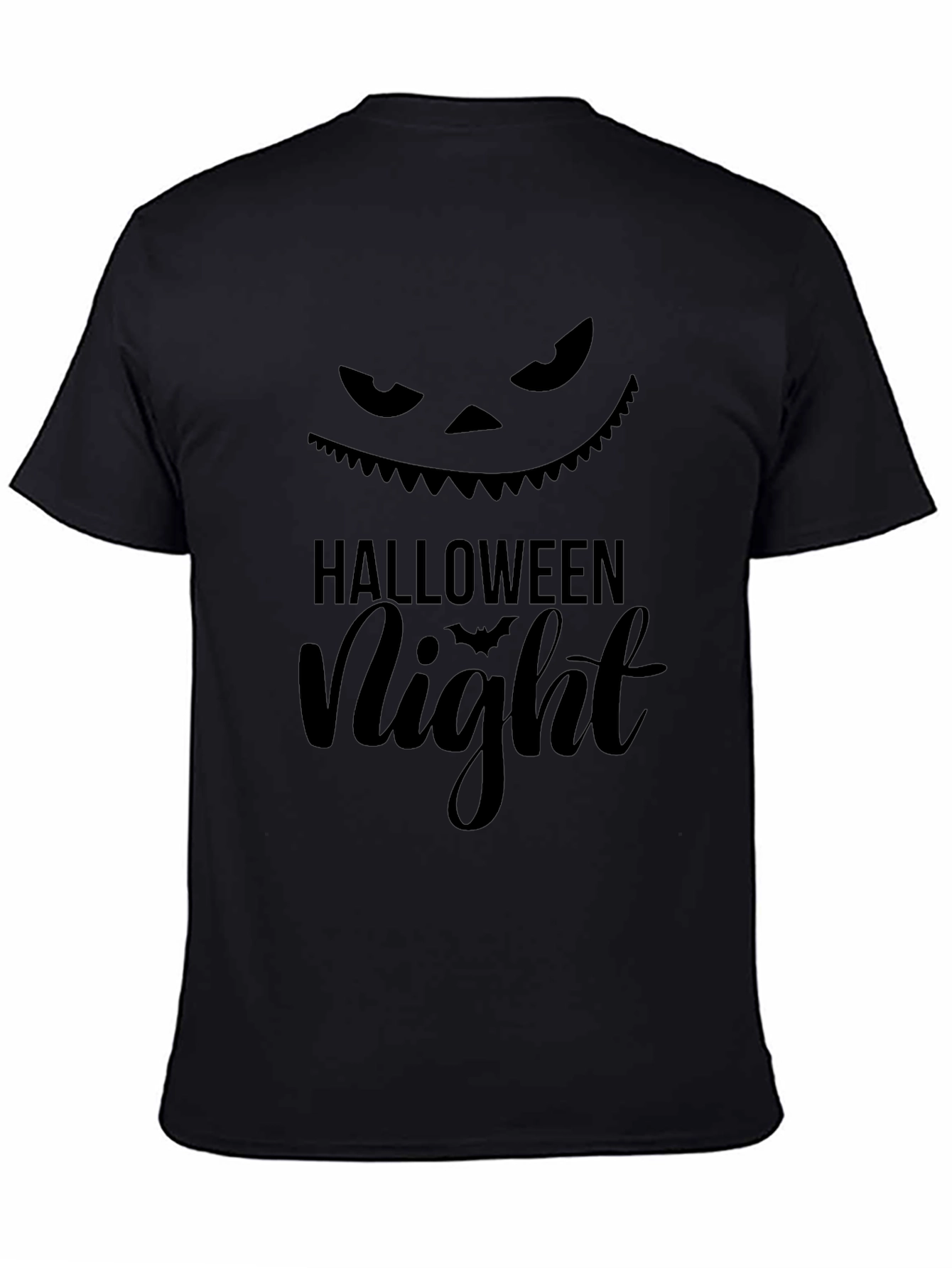 Halloween Night Graphic Tee - Spooky Season Shirt
