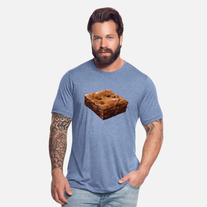 Decadent Chocolate Brownie Illustration
