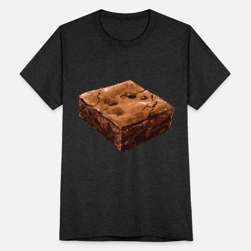 Decadent Chocolate Brownie Illustration