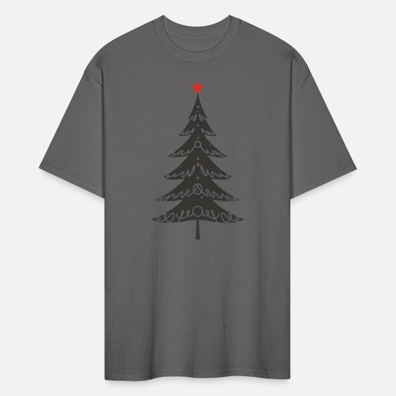 Decorated Minimalistic Christmas Tree