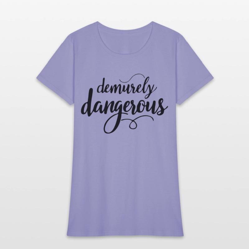 Demurely Dangerous Text Art