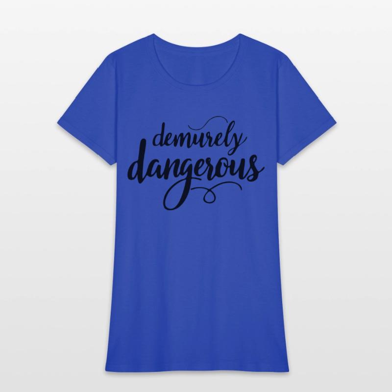 Demurely Dangerous Text Art