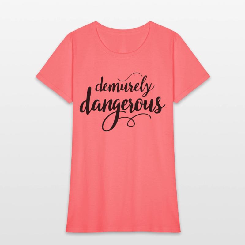 Demurely Dangerous Text Art