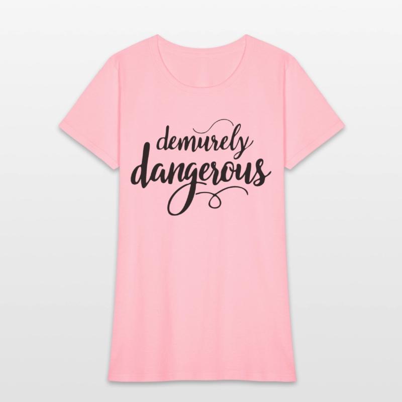 Demurely Dangerous Text Art