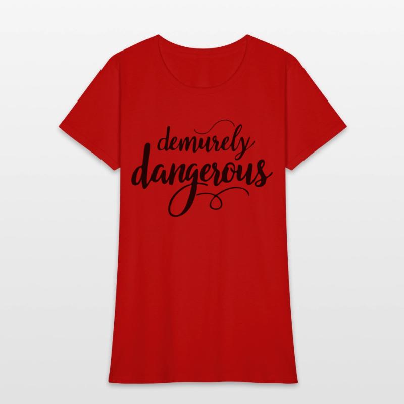 Demurely Dangerous Text Art