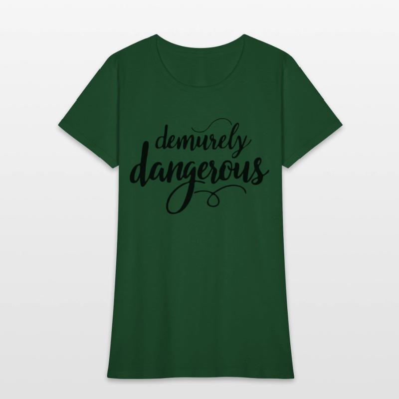 Demurely Dangerous Text Art
