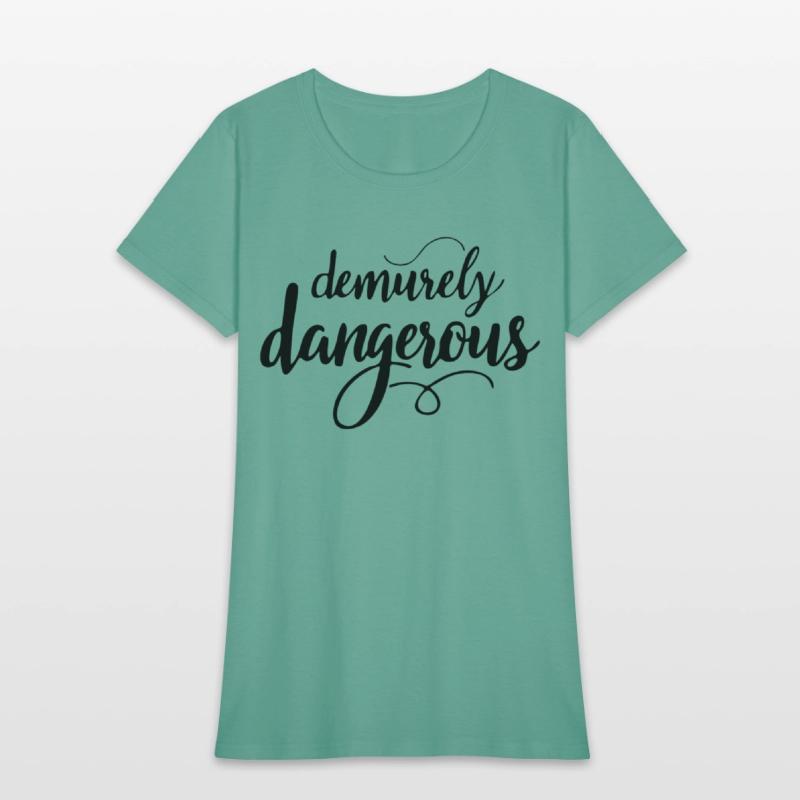 Demurely Dangerous Text Art