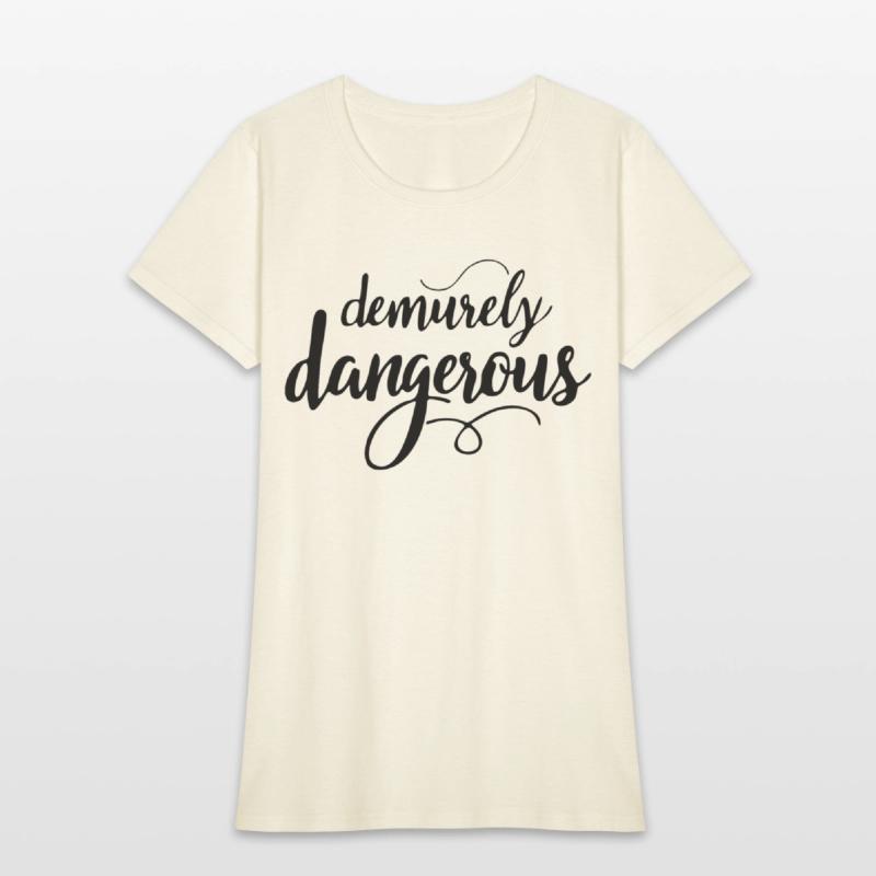 Demurely Dangerous Text Art