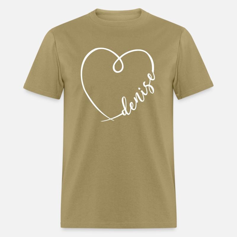 Denise Name Heart Calligraphy